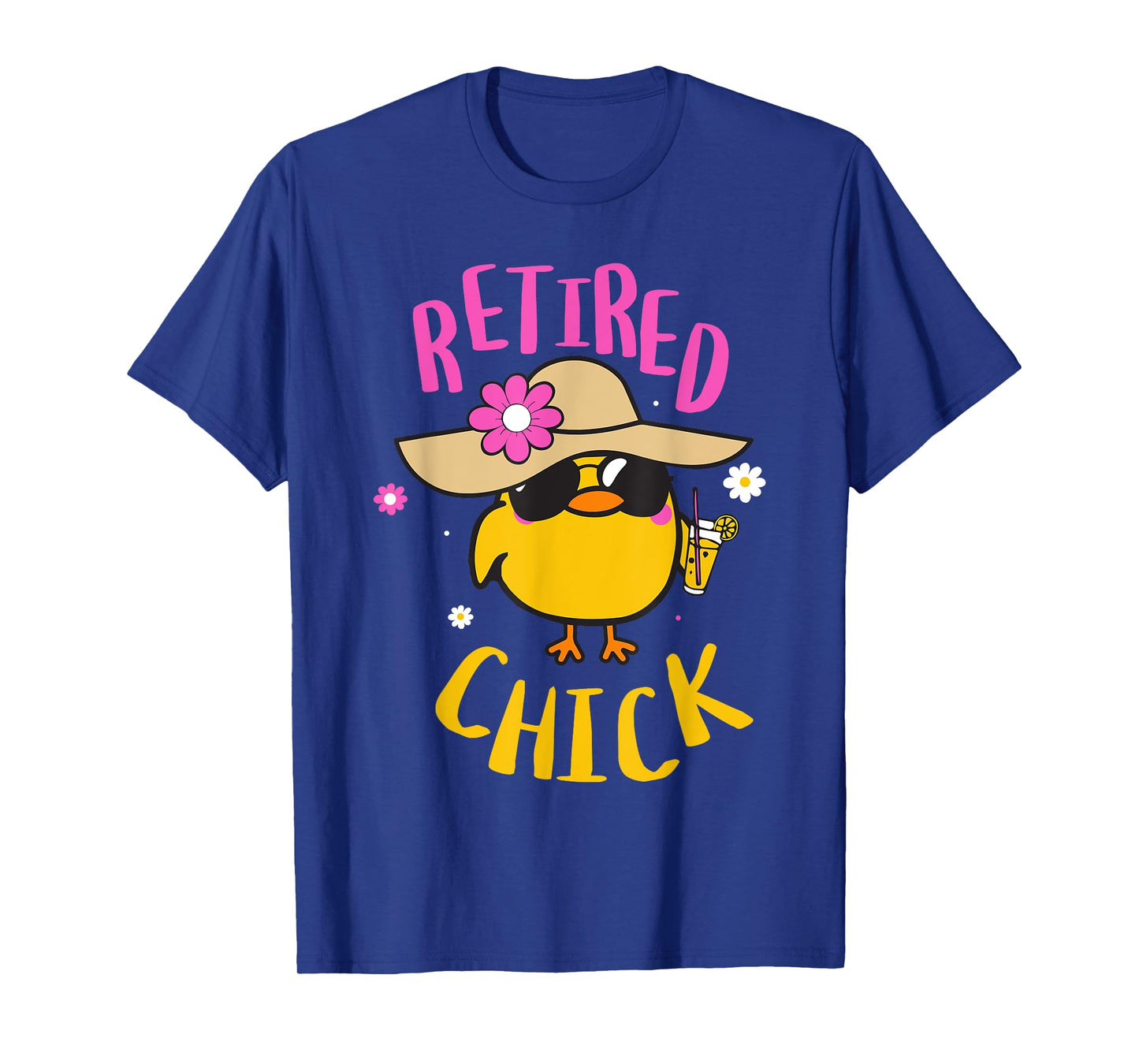 Retired Chick Pension Vacation Pensioner Retirement Chicken T-Shirt