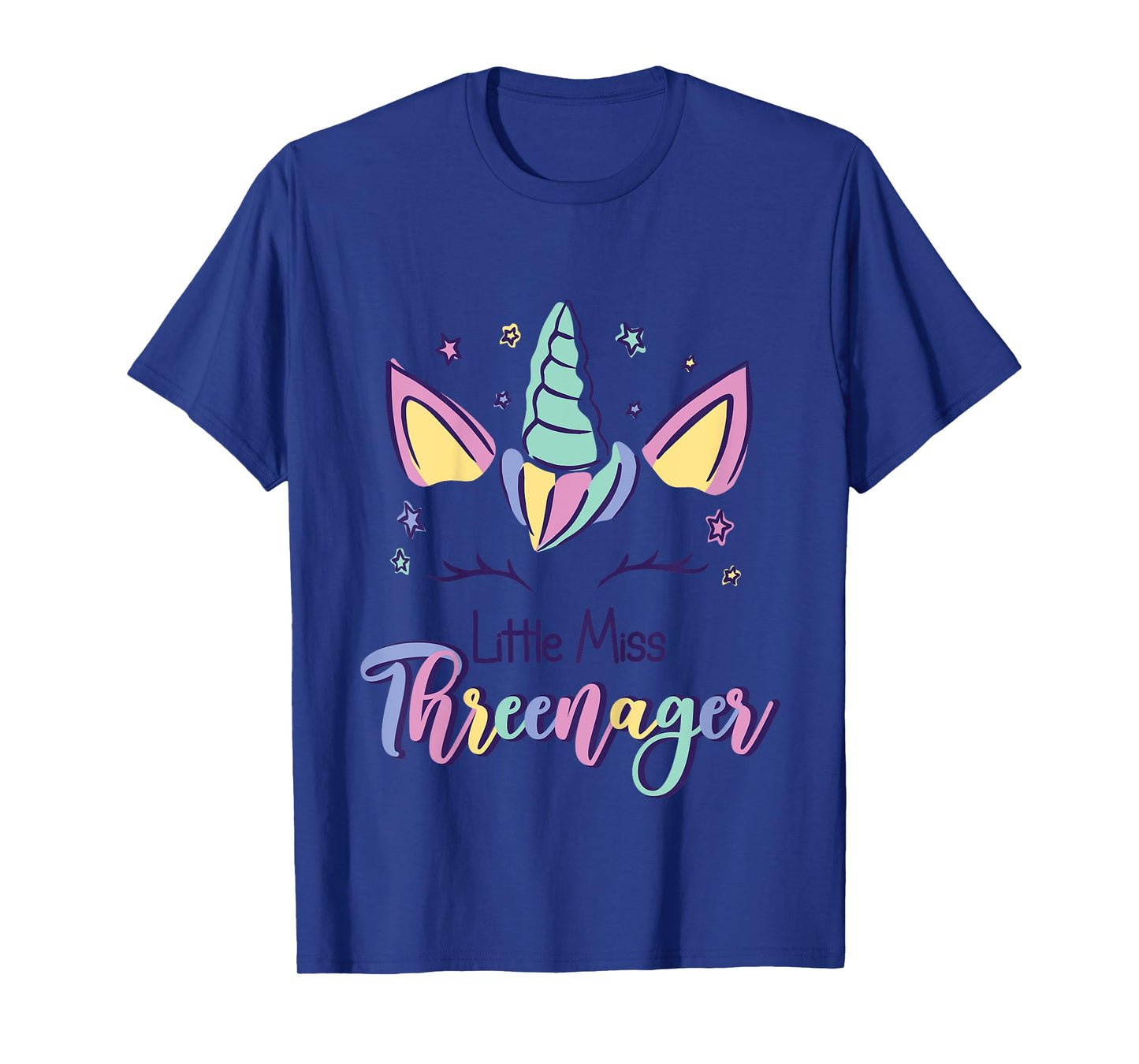 Little Miss Threenager Birthday 3 Years T-Shirt