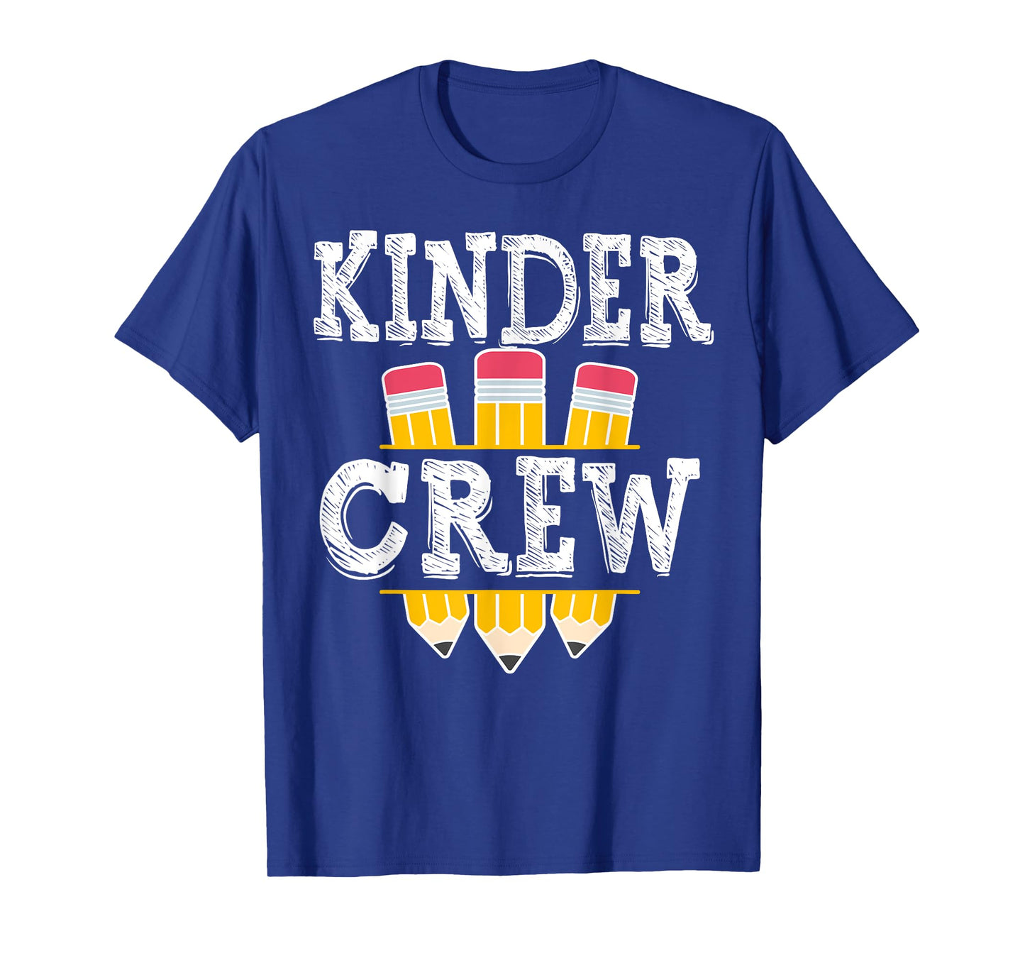 Kinder Crew Fun Kindergarten Squad Teacher 1st Day of School T-Shirt
