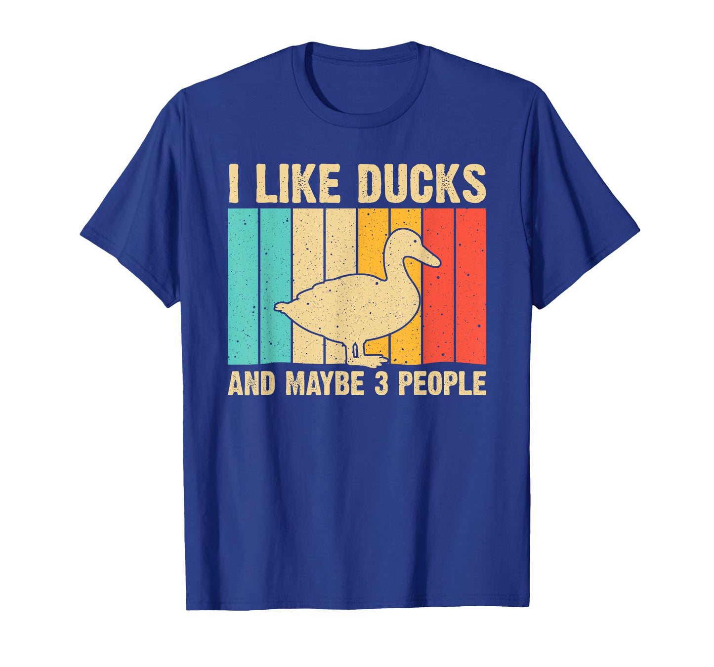 Vintage Duck Design For Duck Lovers Men Women Mallard Drake T-Shirt