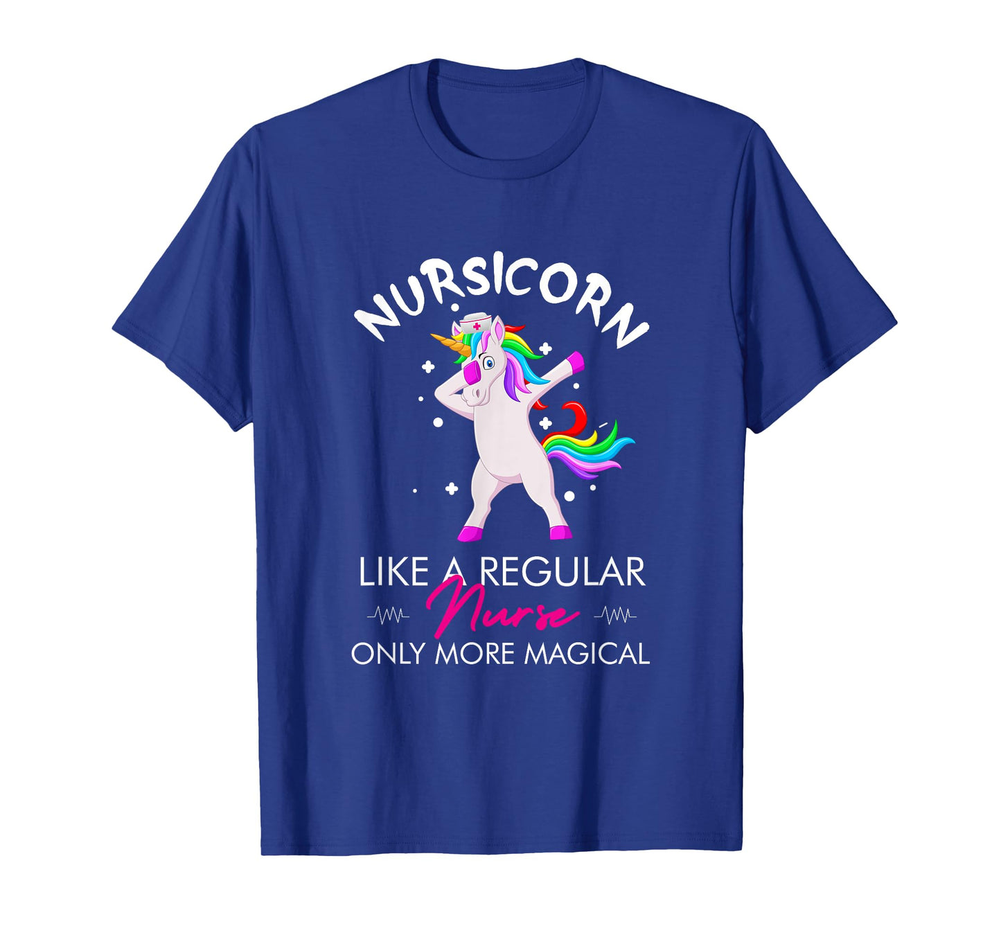 Accessories Essentials Items Supplies Gear & Gifts Nursicorn Regular More Magical Unicorn Nurse Funny Women's T-Shirt