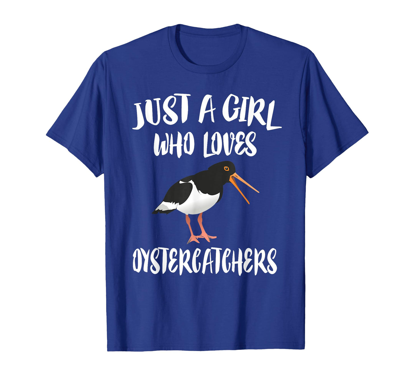 Just A Girl Who Loves Oystercatchers Bird Animal Gift T-Shirt