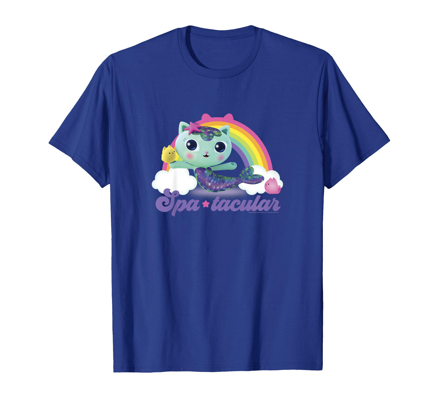 Kids Gabby's Dollhouse MerCat Spa-tacular Rainbow Youth T-Shirt