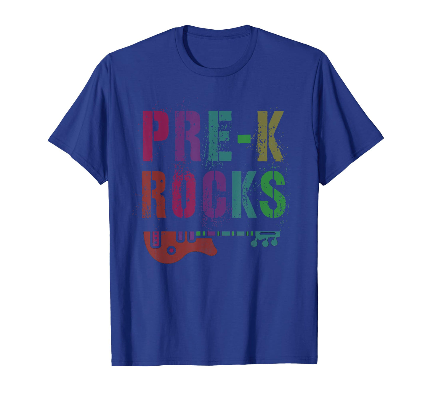 PRE-K ROCKS Teacher Rockstar Ready Crush PreK Bruh We Back T-Shirt