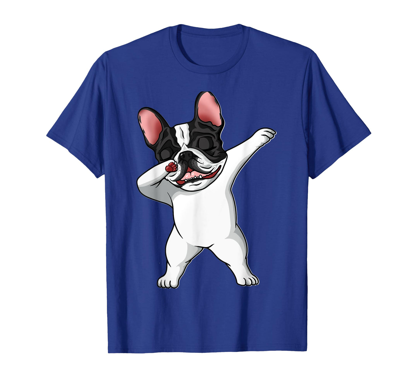 The Brindle Pied Frenchi dabbing french bulldog Lover Gift Men Women Girls Kids T-Shirt