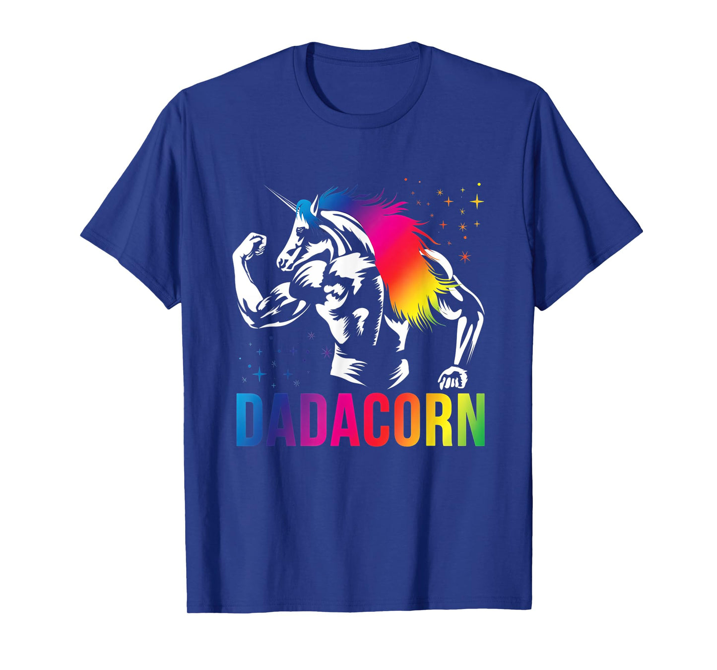 Fathers Day Gift Unicorn Dad Shirt Funny Dadacorn Men T-Shirt