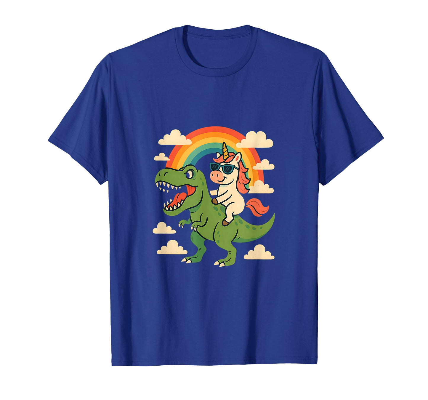 Unicorn Riding a TRex T-Shirt