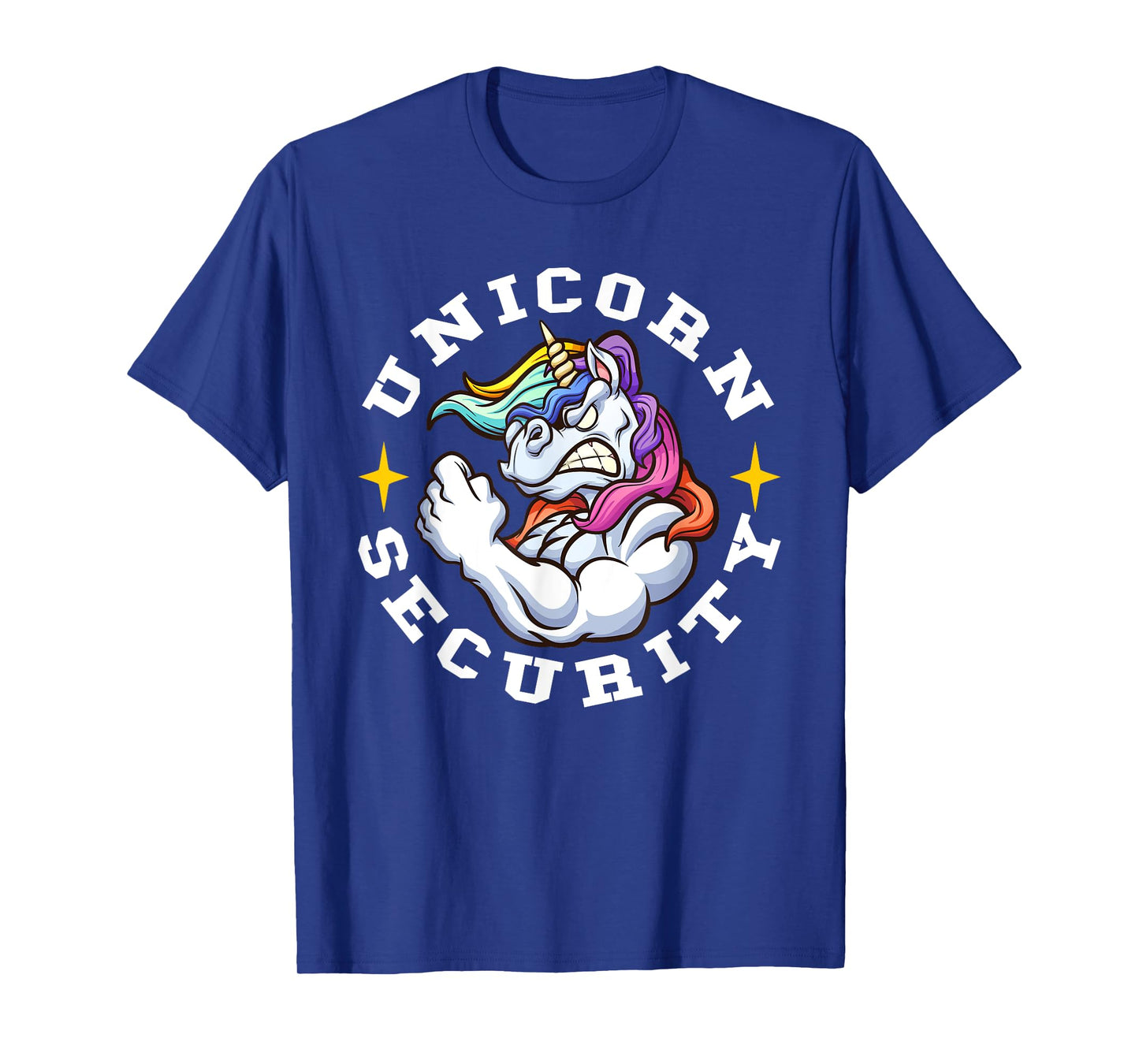 Unicorn Security - Manly Muscular Unicorn Lovers T-Shirt