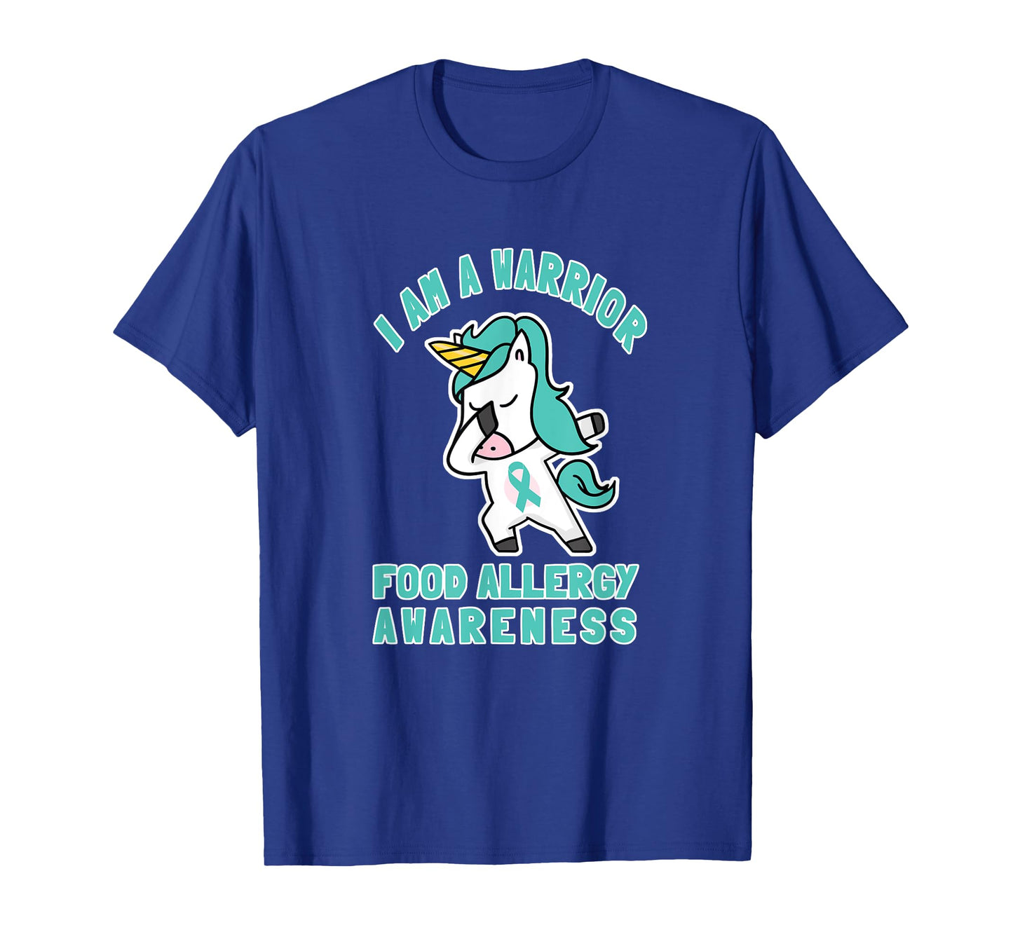Im A Warrior Food Allergies Awareness Unicorn T-Shirt