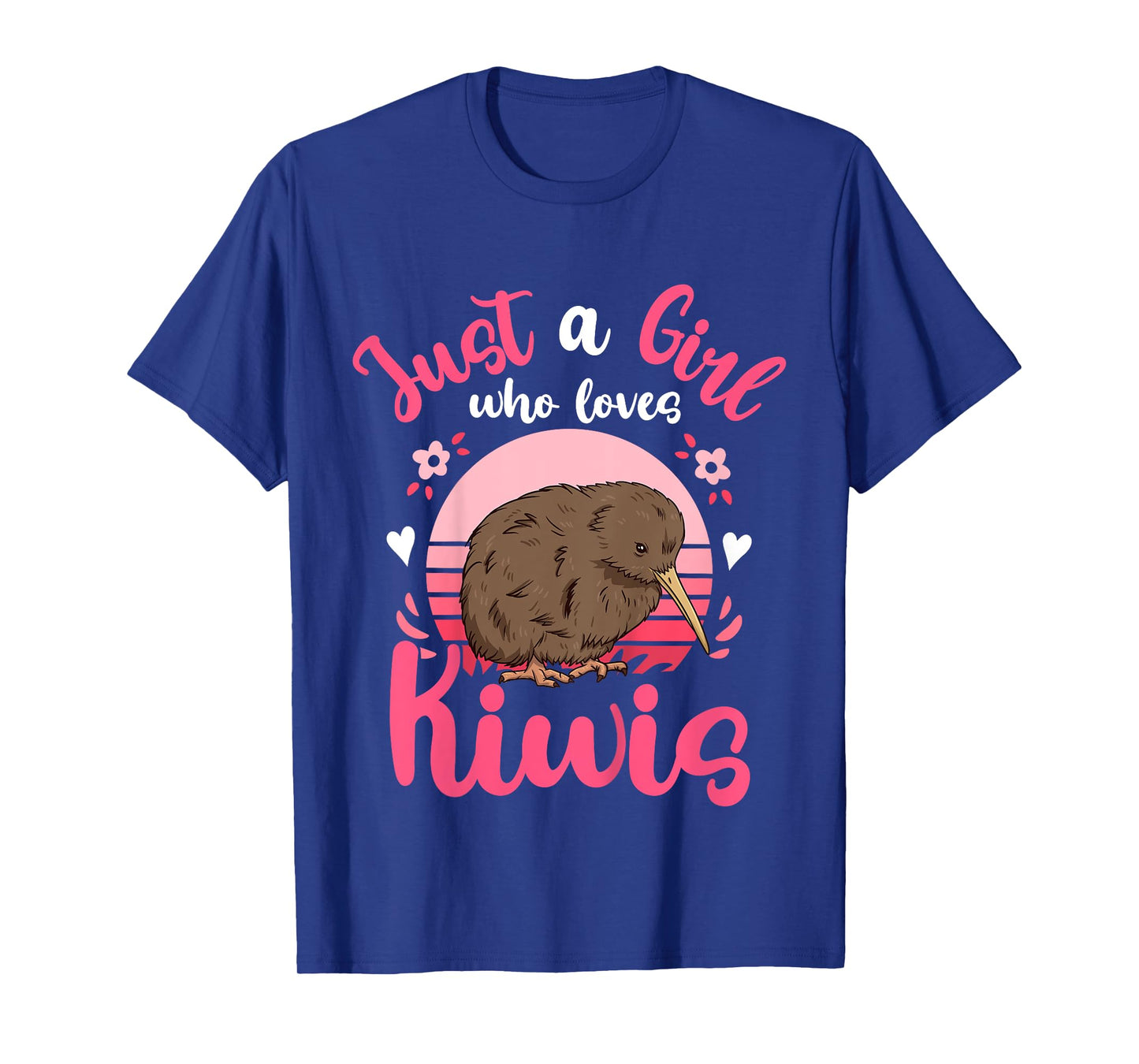 Kiwi Birds Just a Girl Who Loves Kiwis T-Shirt