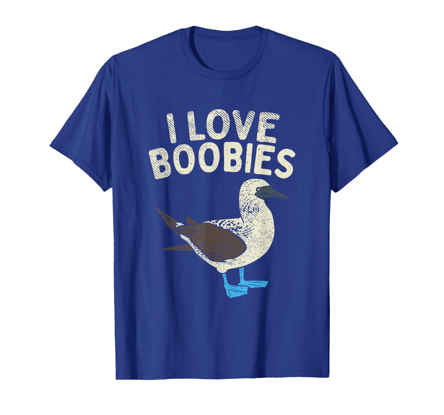 Blue Footed Boobies Word Game - I Love Boobies Pot T-Shirt