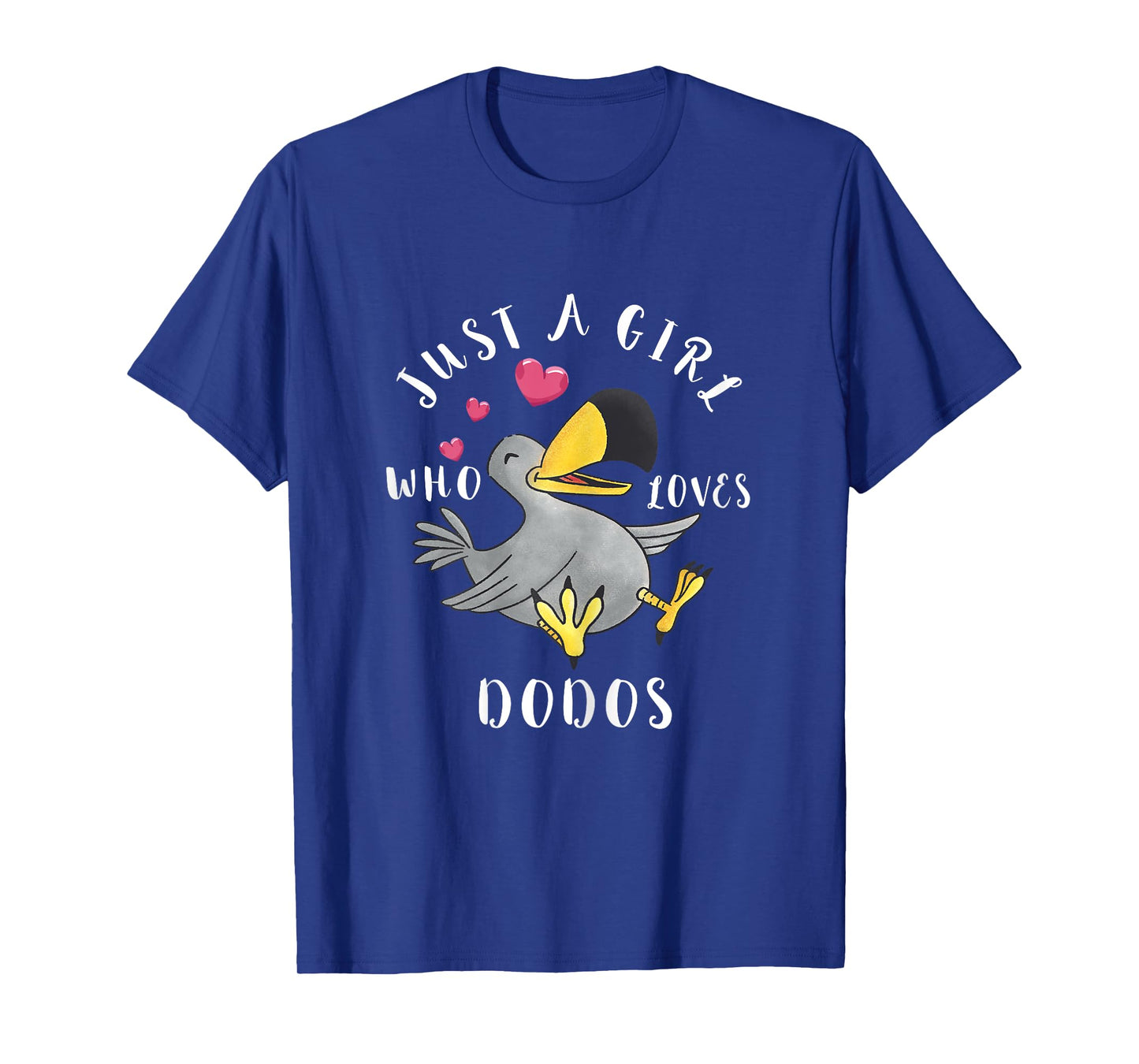 Dodo Bird Girls Dronte Bird Animal Flightless Bird Species T-Shirt