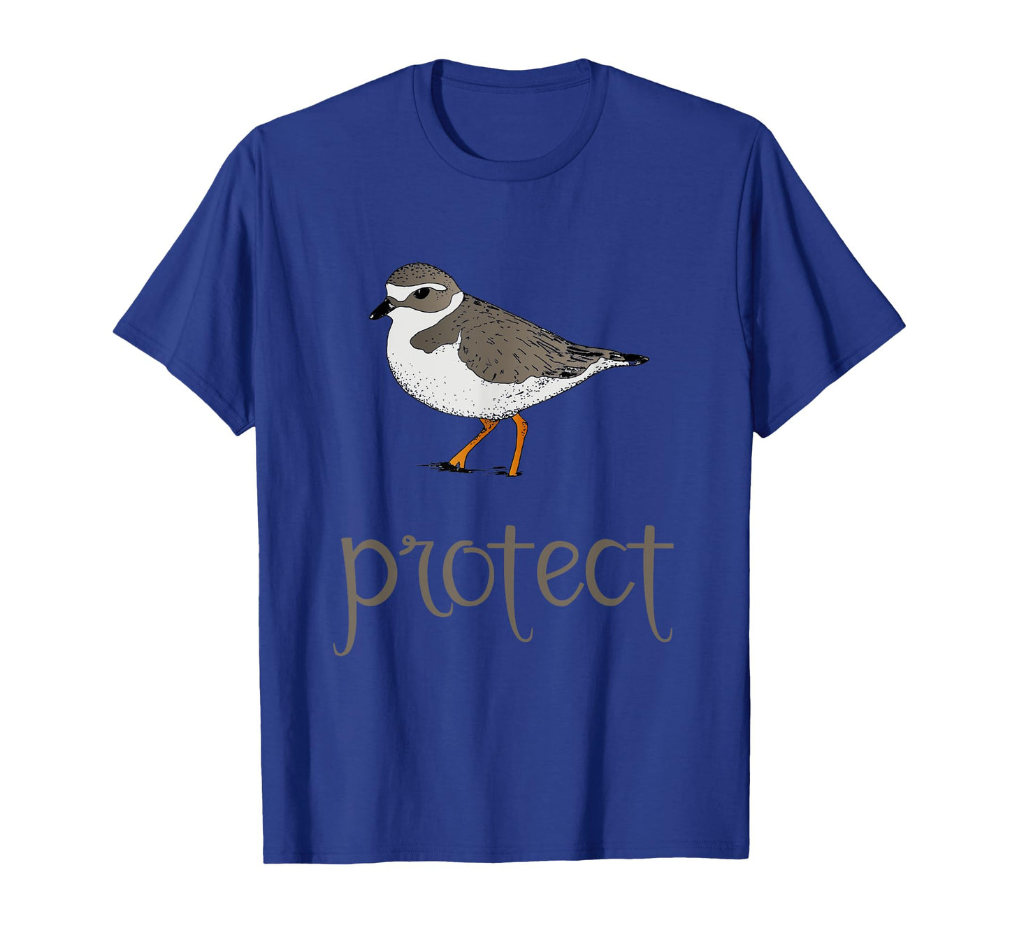 Protect the Piping Plover Bird Beach Nature Conservation T-Shirt