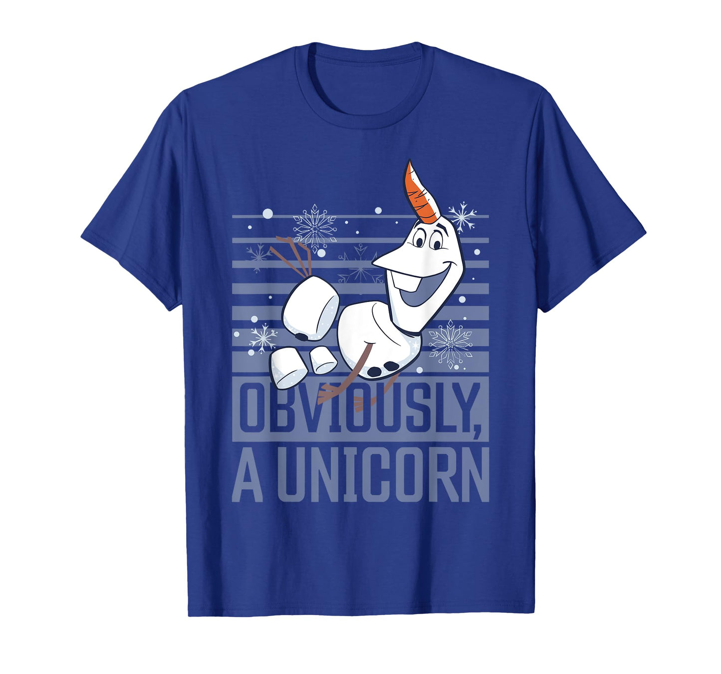 Disney Frozen 2 Olaf Obviously A Unicorn T-Shirt