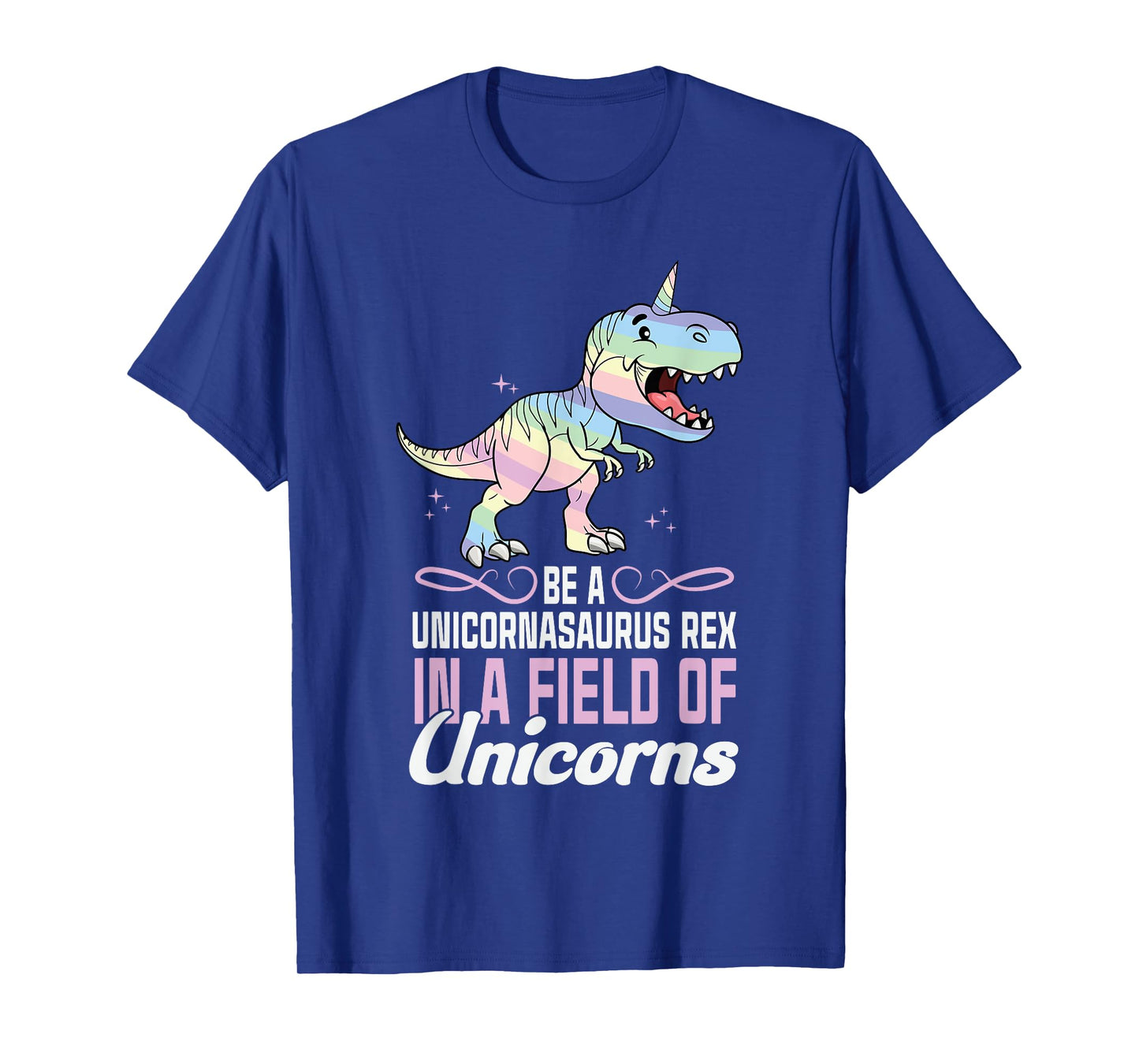 Cute Dinocorn T-shirt Dinosaur Girls Unicorn T-Shirt