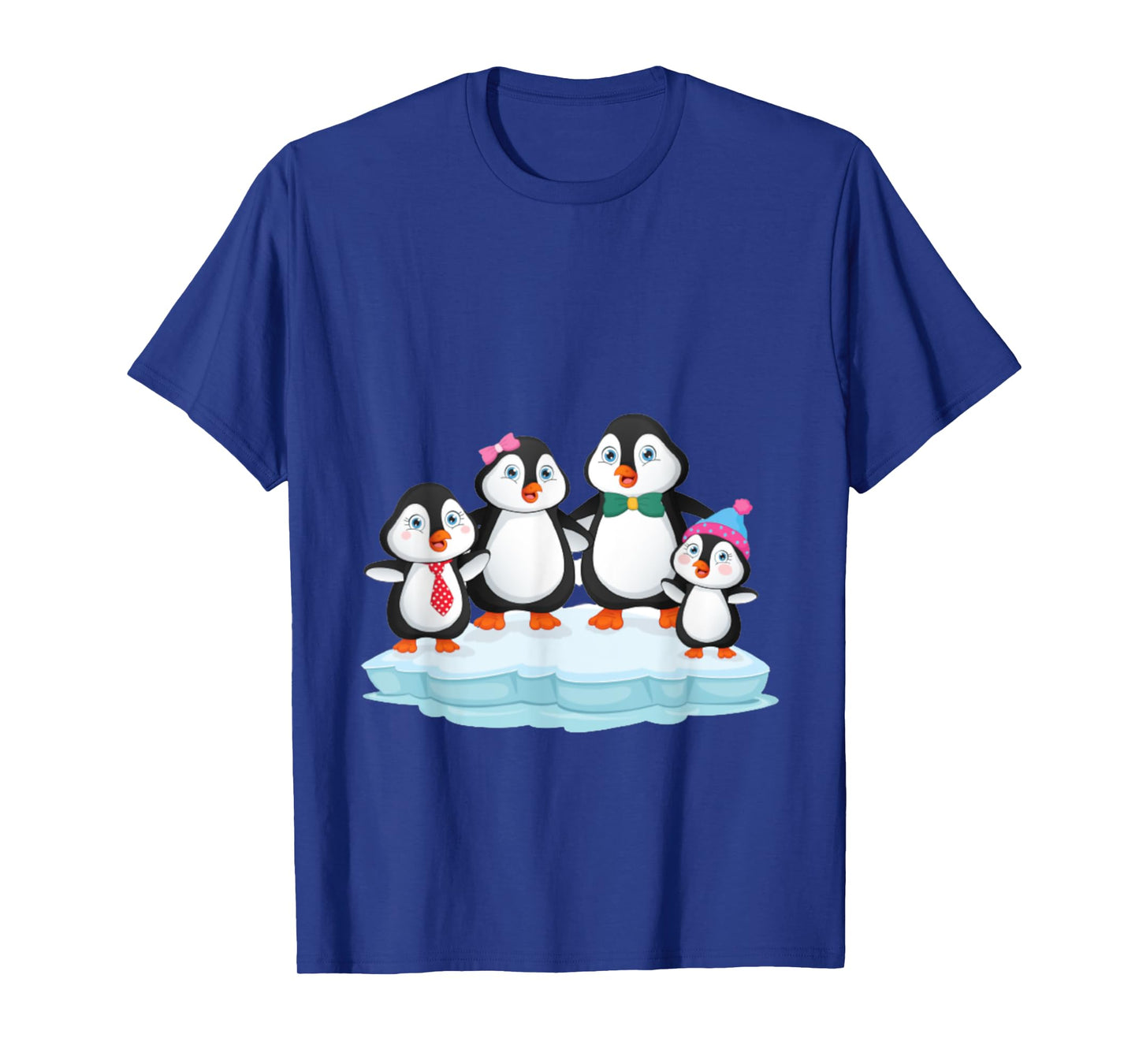 penguin family love gift christmas birthday T-Shirt