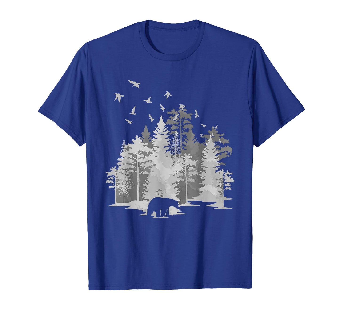 Mountains Birds Outdoors Animal Bear Nature Hiking Forest T-Shirt
