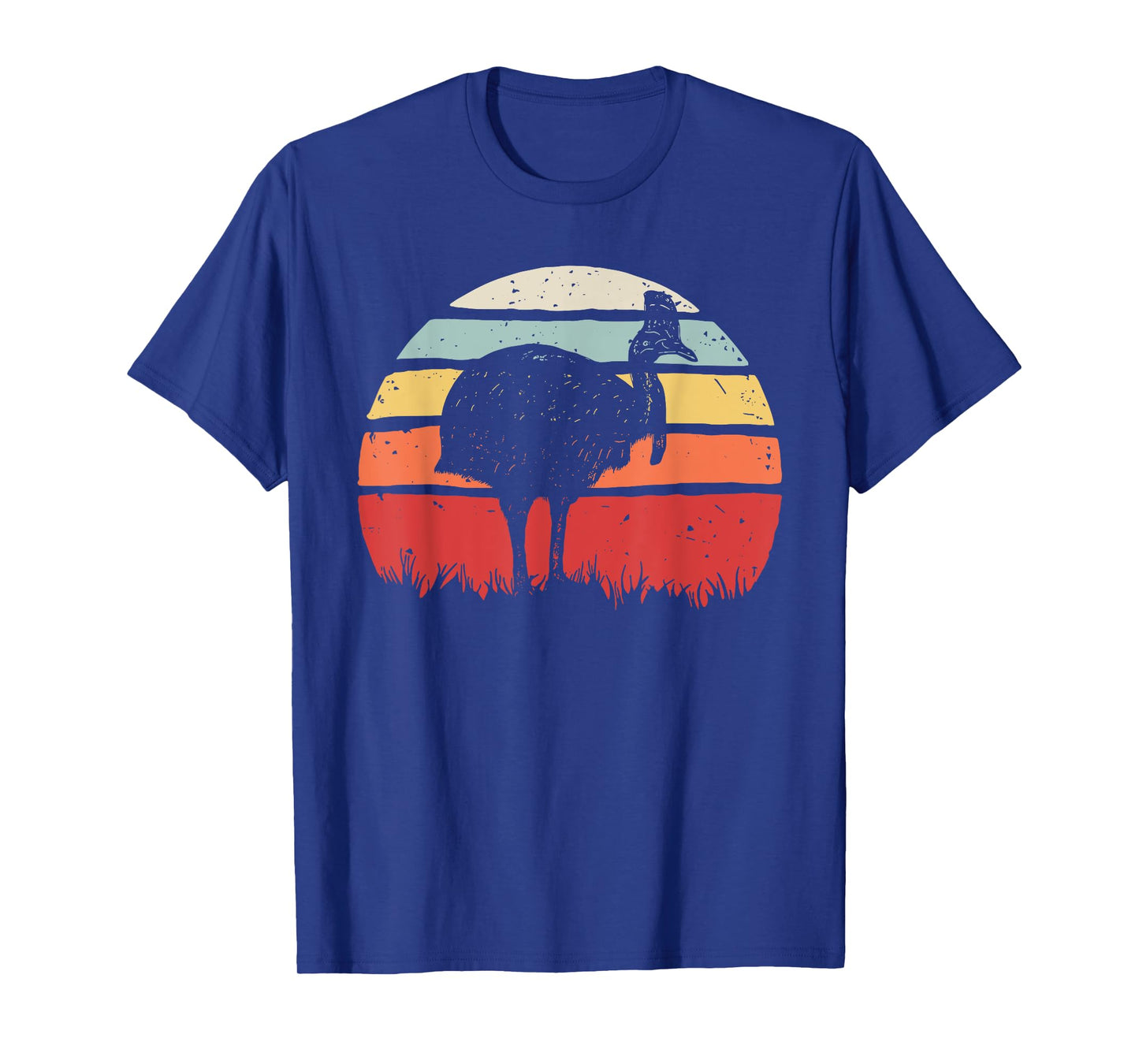 Vintage Retro Cassowary Bird T-Shirt
