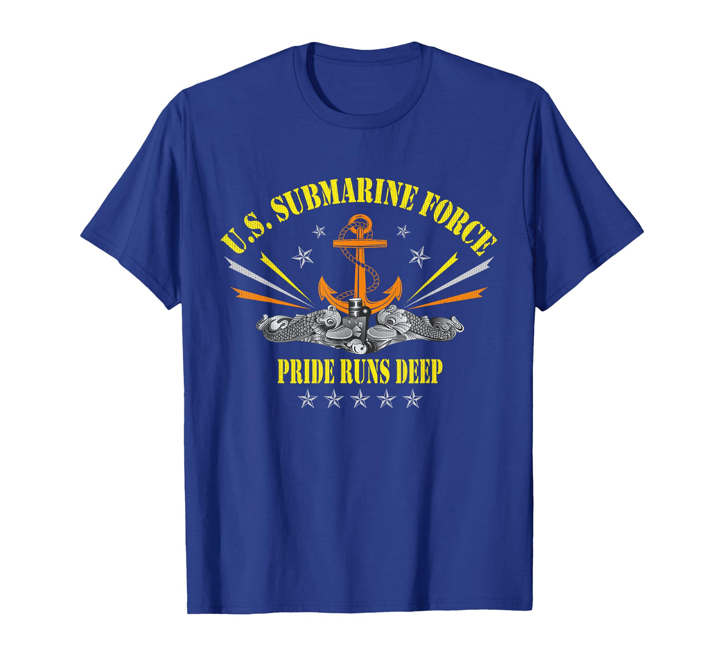 USA Submarine Force Silent Service Patriotic Veterans Day T-Shirt