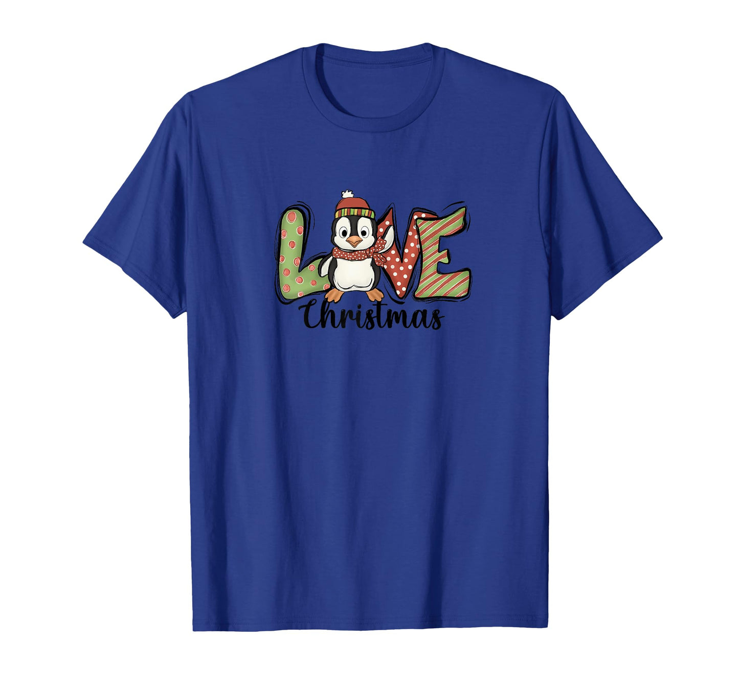 Christmas Penguin LOVE Xmas for Kids, Women, Penguin Lovers T-Shirt
