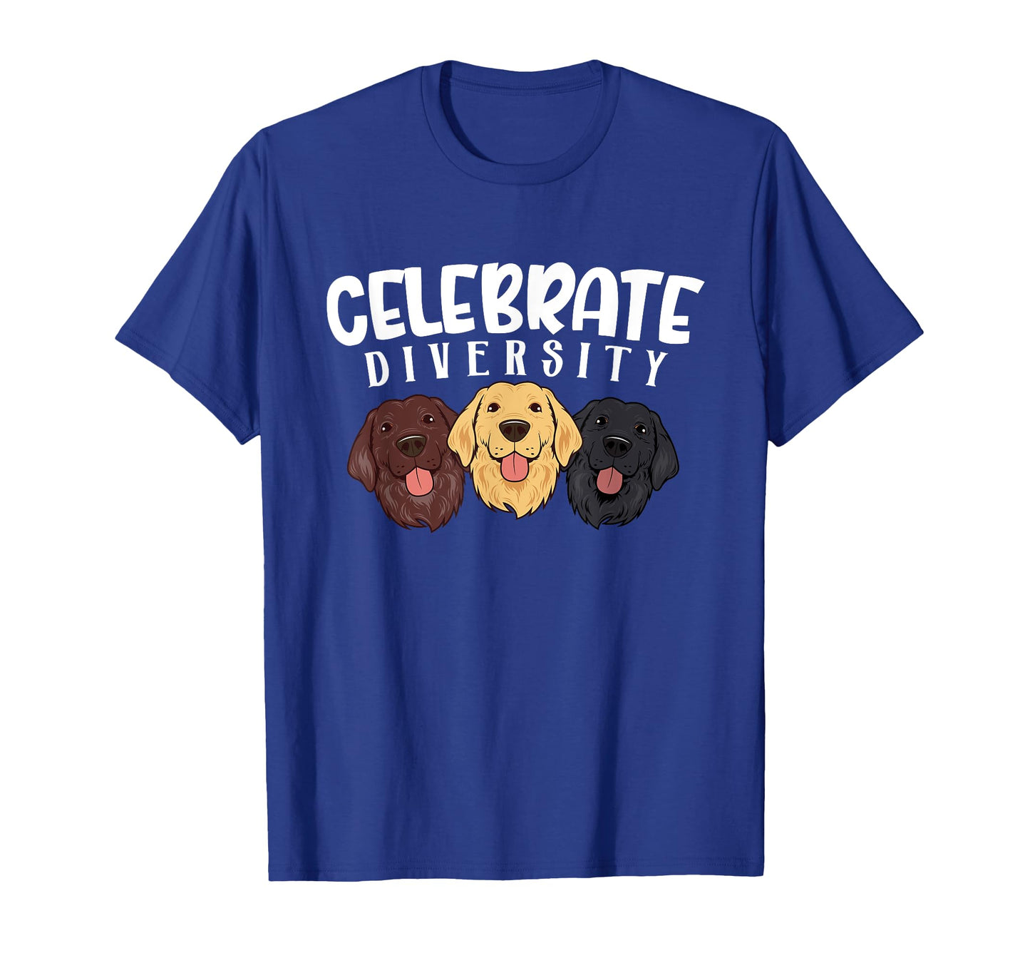 Celebrate Diversity Dog Funny Labrador Retriever Lover Gifts T-Shirt for Men Women Kids