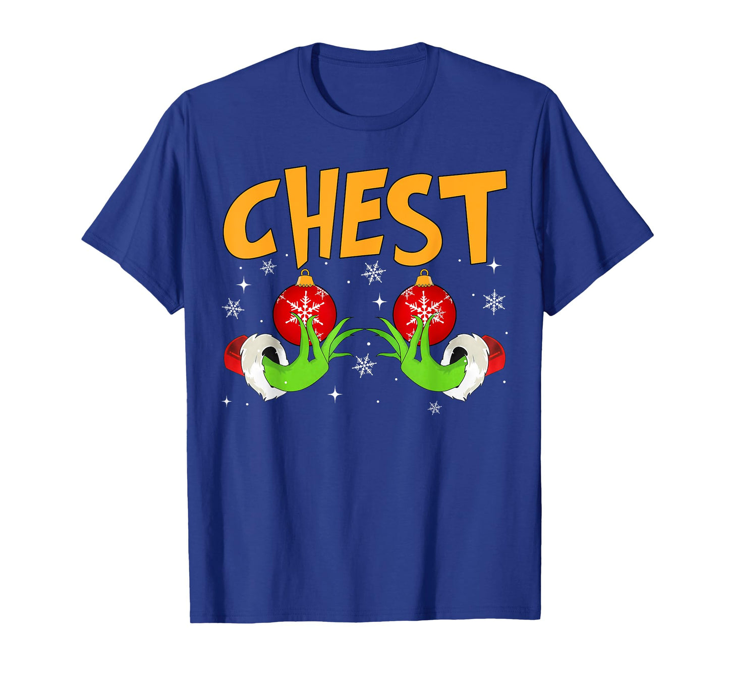Chest Nuts Matching Chestnuts Christmas Snow Couples Women T-Shirt