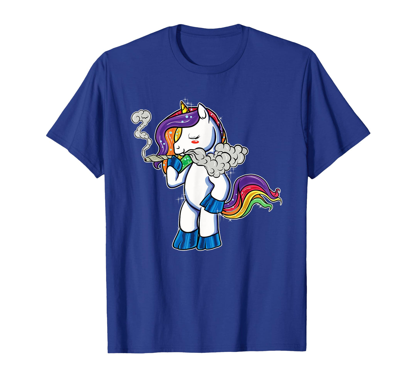 Marijuana Unicorn T-Shirt Weed Pot Head Stoner Gifts Women T-Shirt