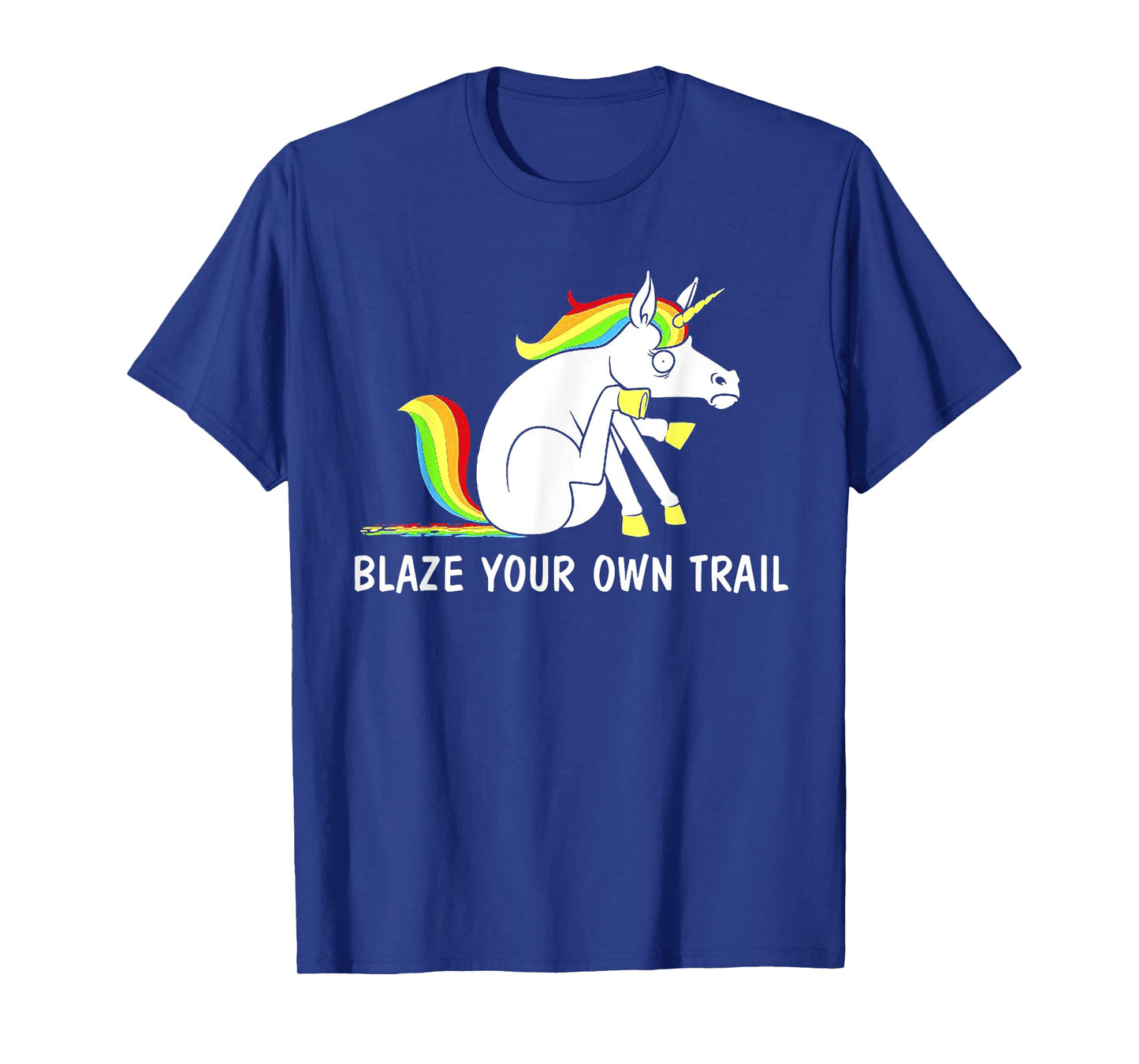 Blaze Your Own Trail Unicorn T-Shirt