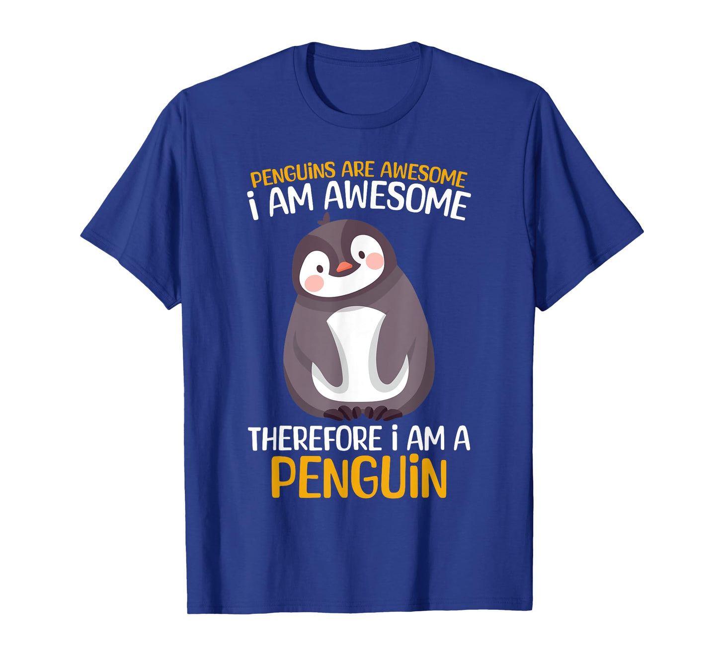 Penguins Are Awesome I Am Penguin Lover Lazy Halloween T-Shirt