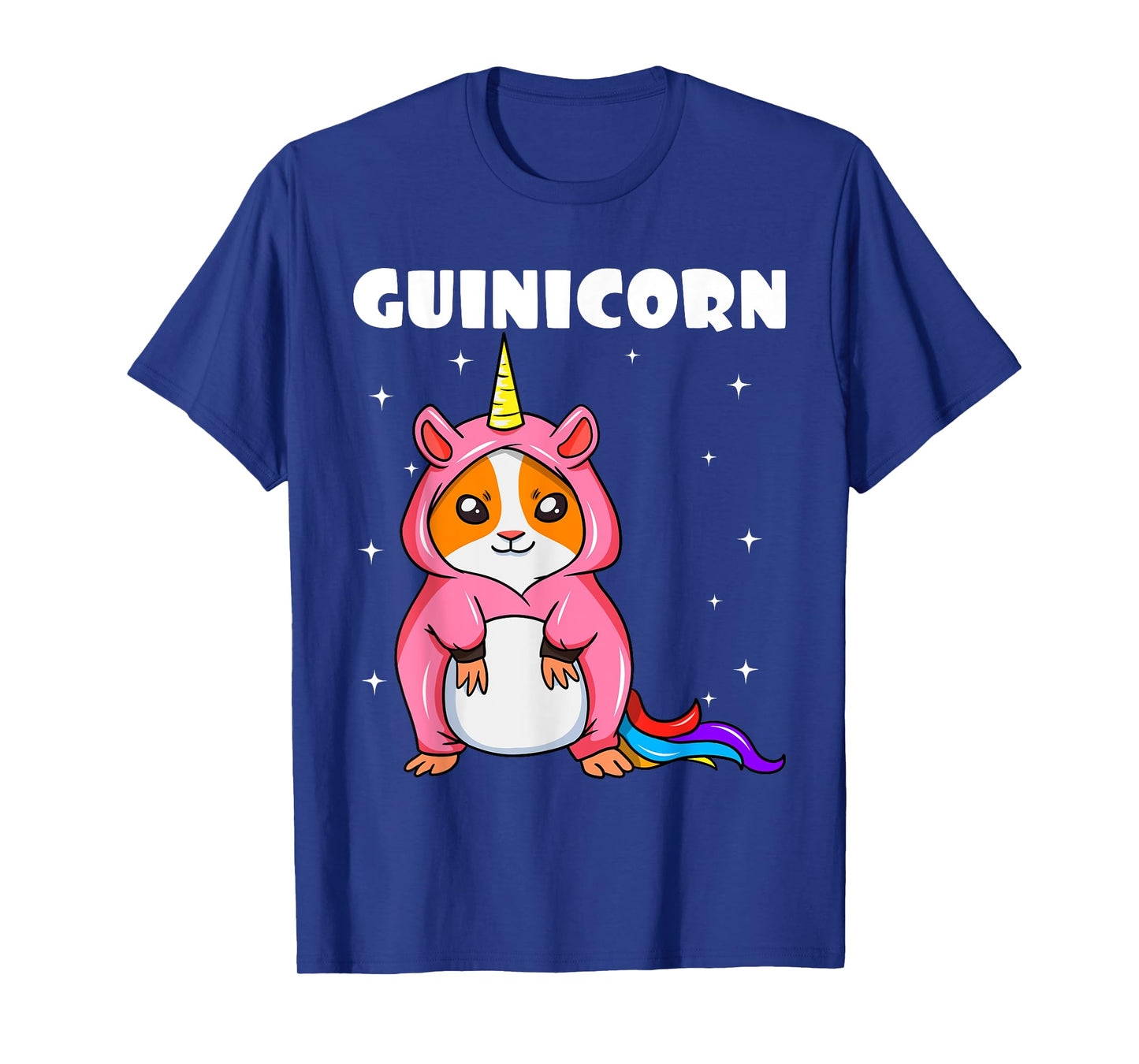 Guinicorn Guinea Pig White Unicorn Mystical Horse Rodent T-Shirt