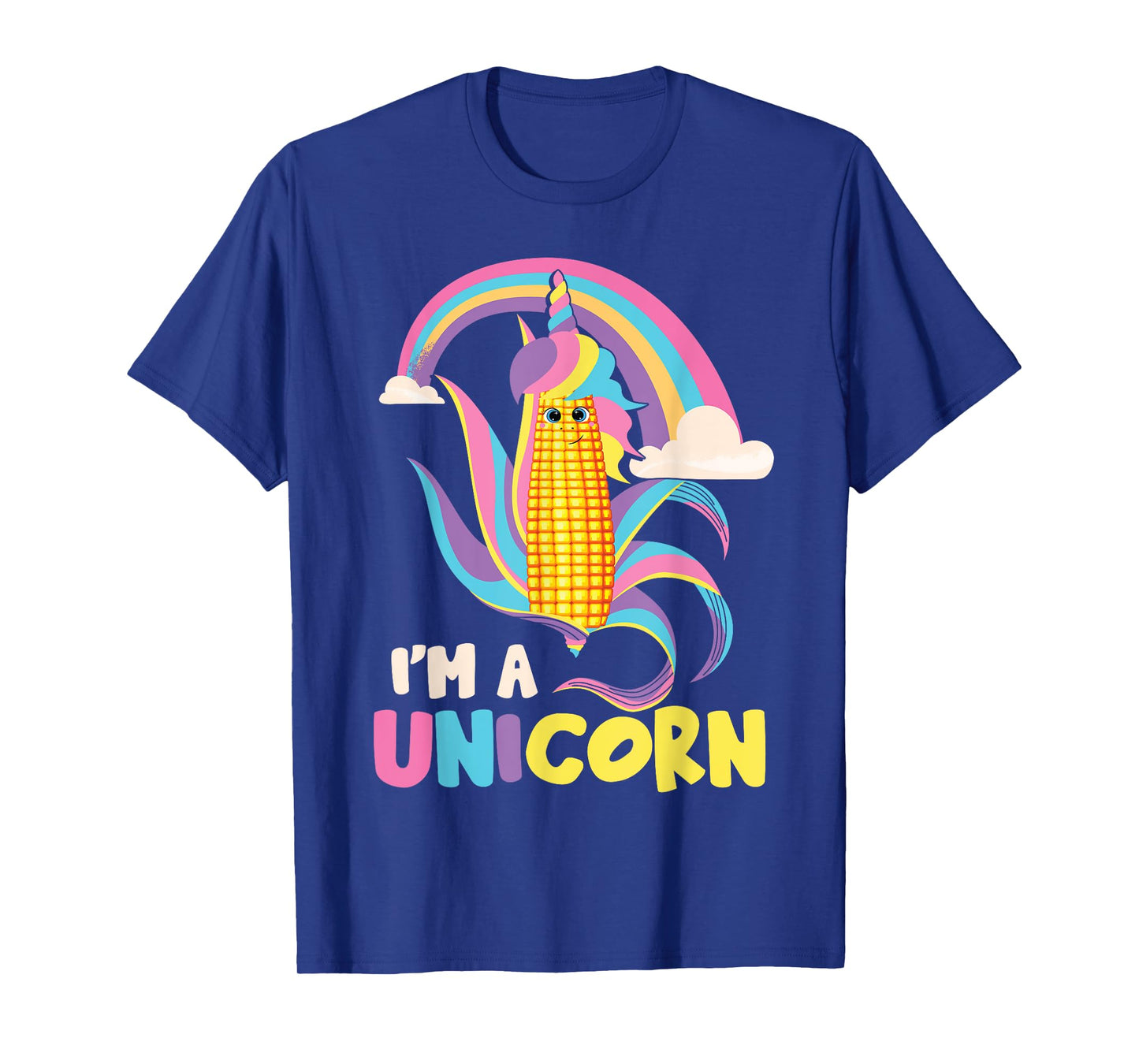 I'm A Unicorn | Funny Maize Corn Cob Kids Farming Corn T-Shirt