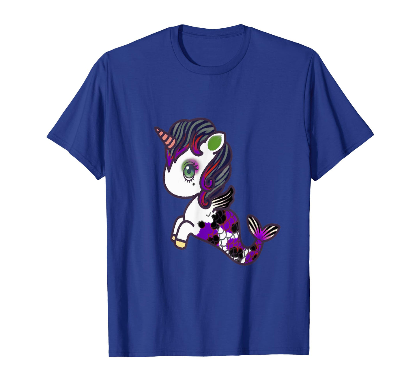 Mermaid Unicorn Mermicorno Tee T-Shirt