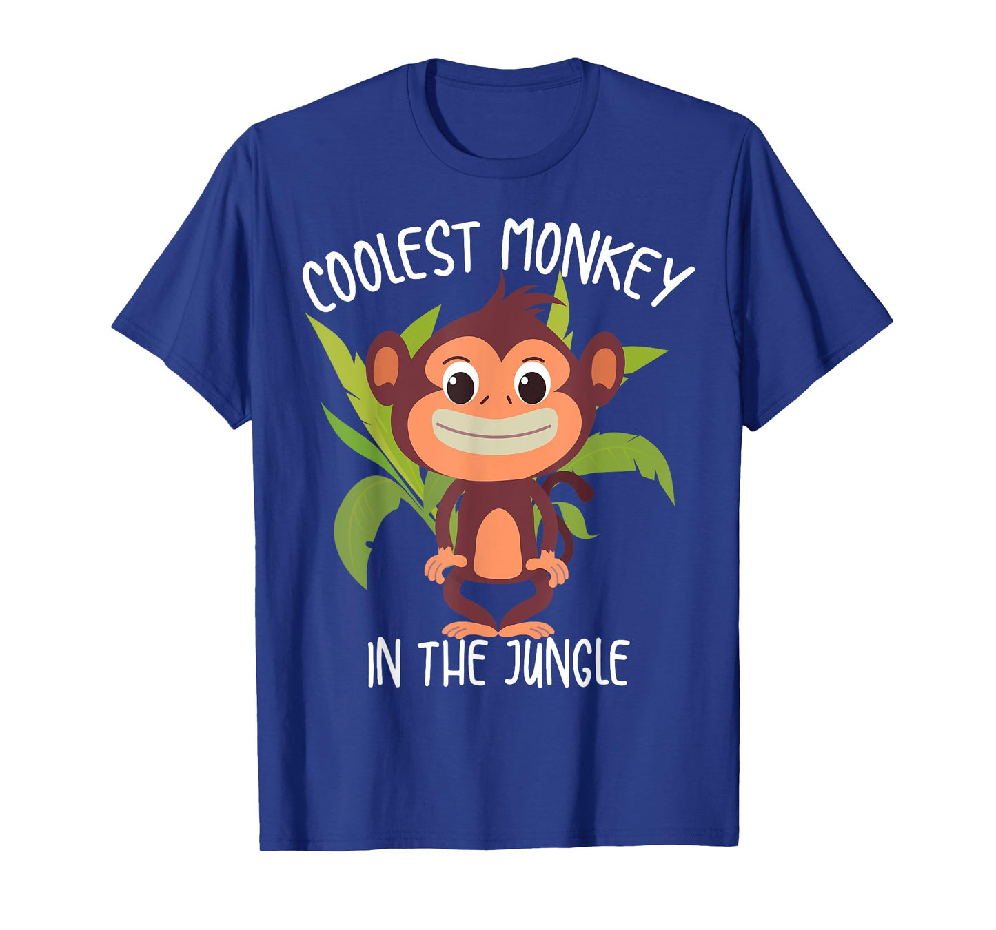 Coolest Monkey In The Jungle | Funny Cute Ape Lover Boy Gift T-Shirt