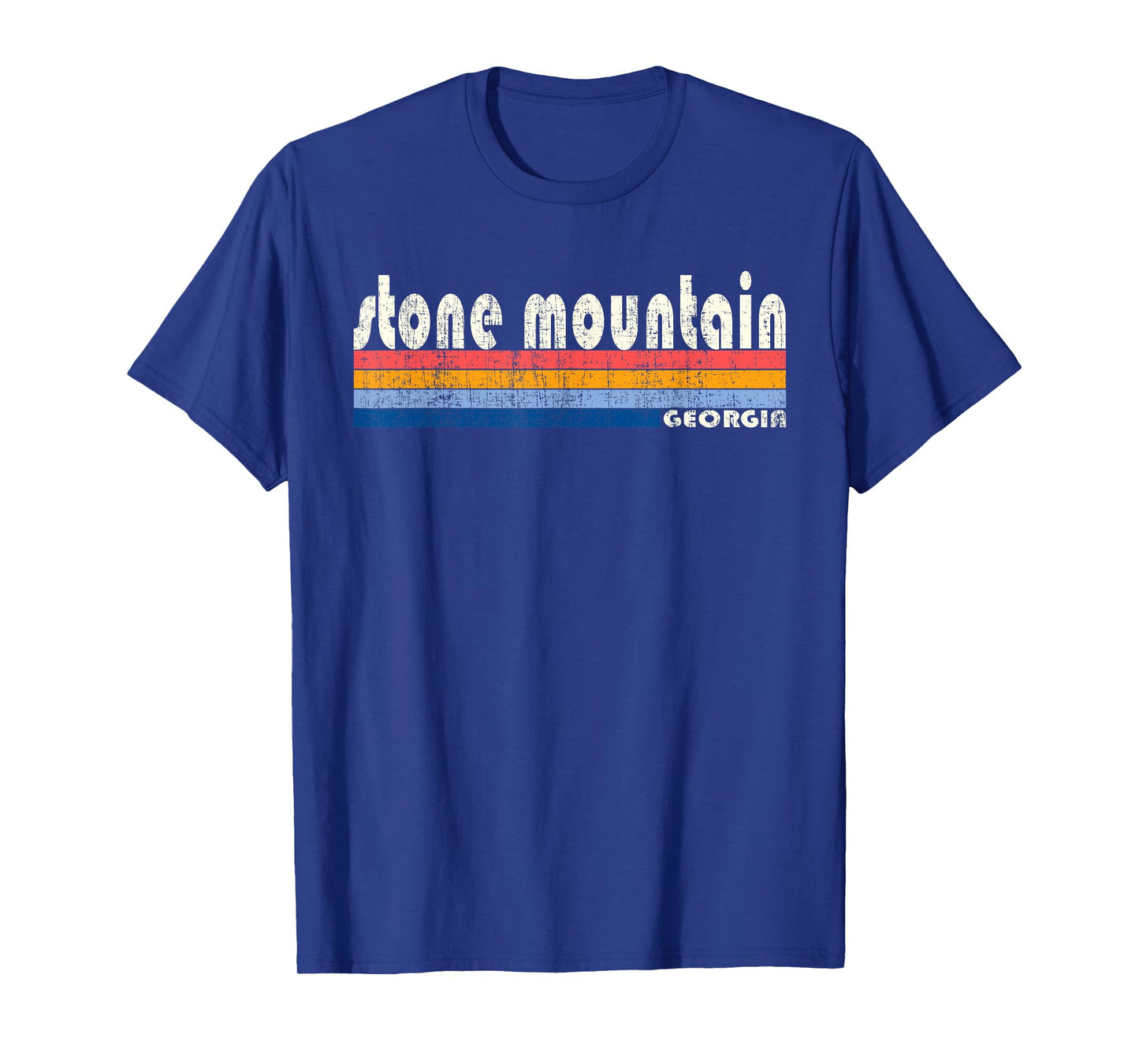 Vintage 70s 80s Style Stone Mountain GA T-Shirt T-Shirt
