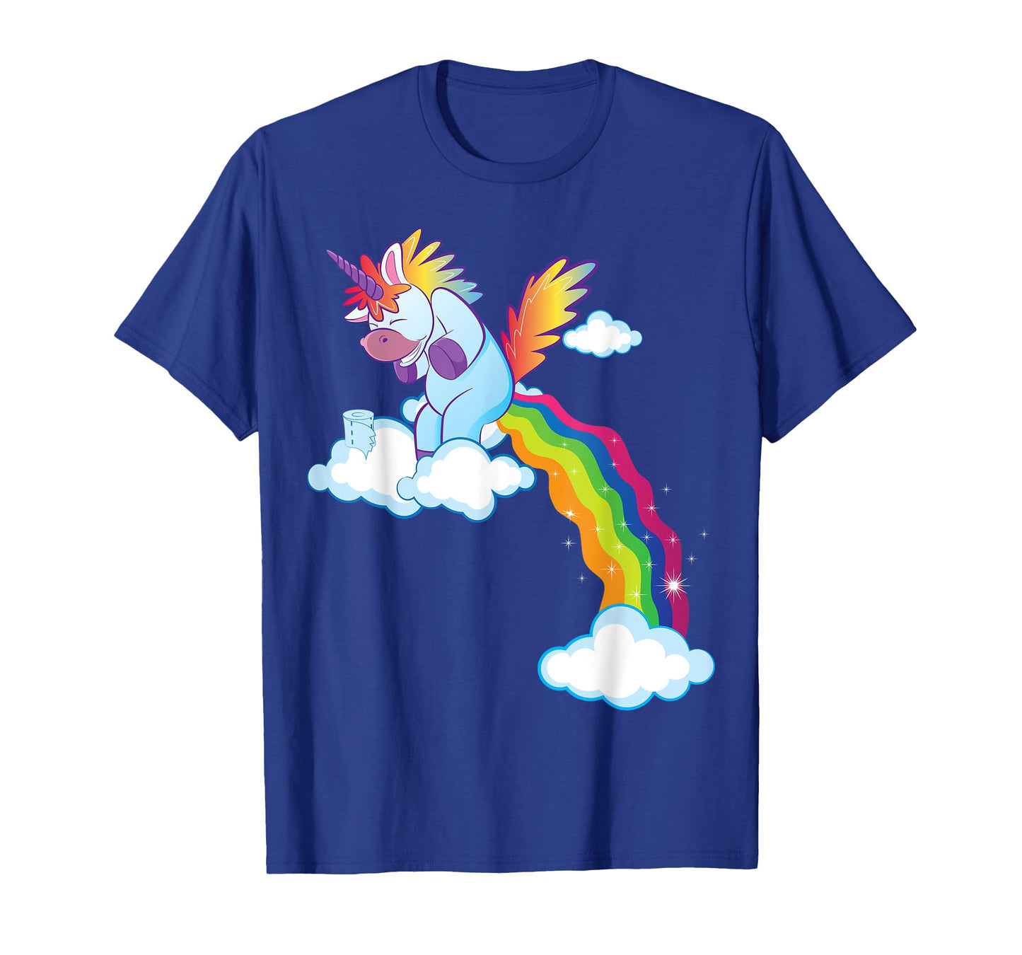 Unicorn Lover Gift Funny Rainbow Pooping Unicorn T-Shirt