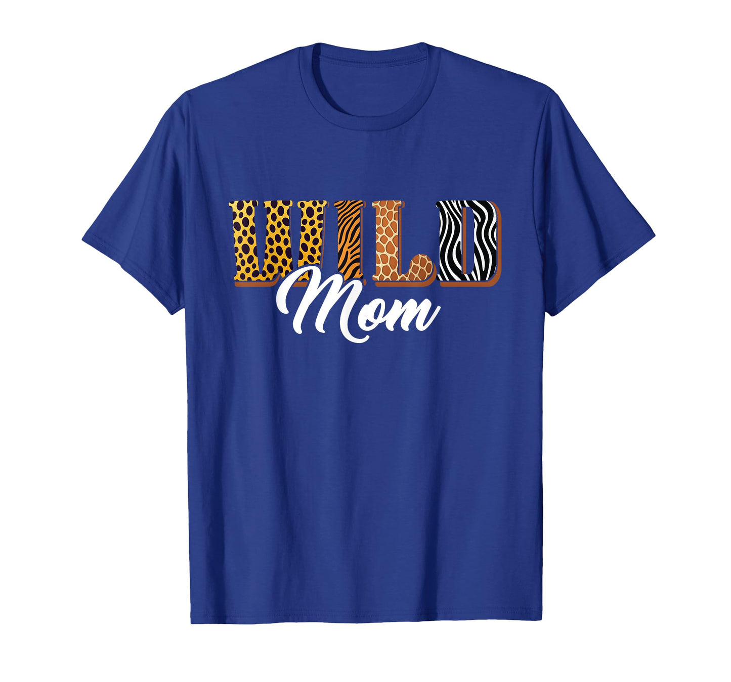 Wild Mom Zoo Safari Jungle Animal Birthday Matching Family T-Shirt