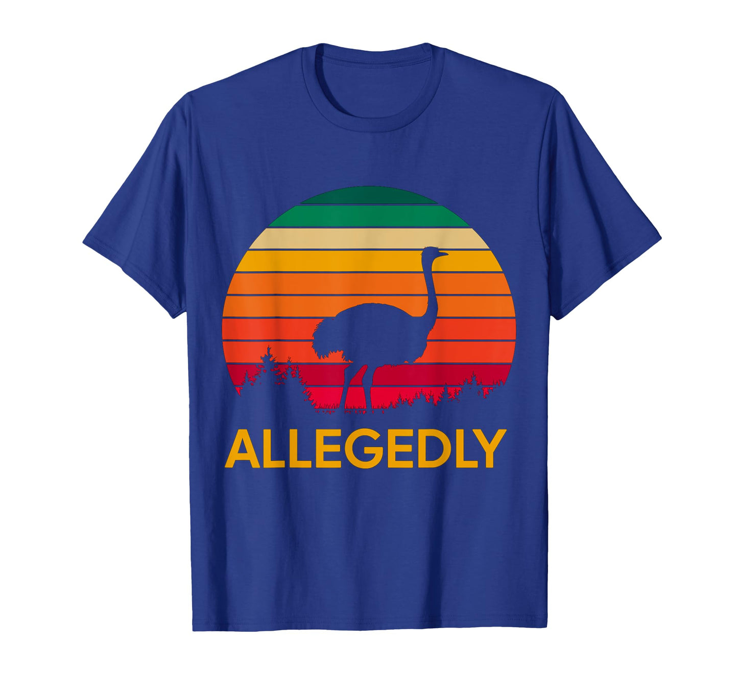 Retro Allegedly Ostrich T-Shirt