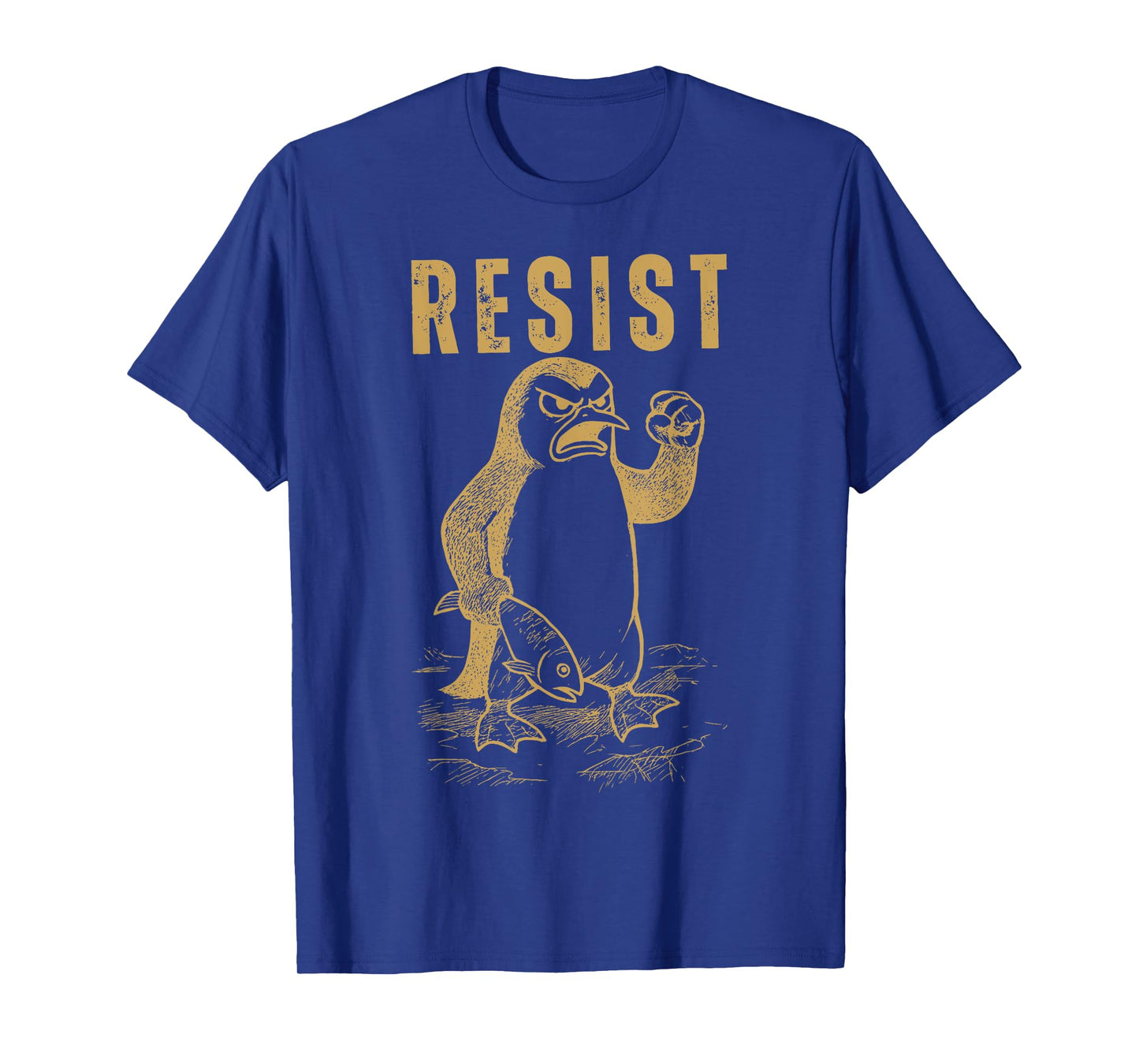 Penguins Resist Flippers Up T-Shirt
