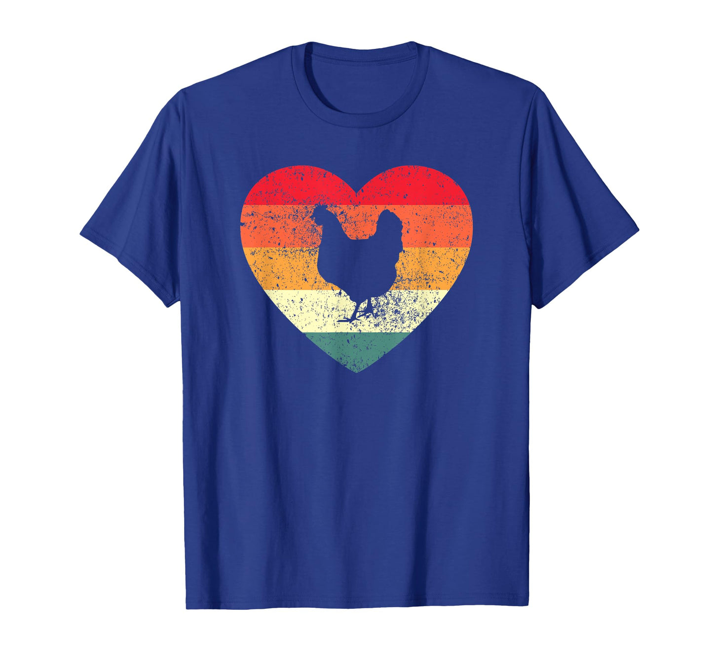 Girls I Love Chickens Retro Kids Womens Chicken T-Shirt