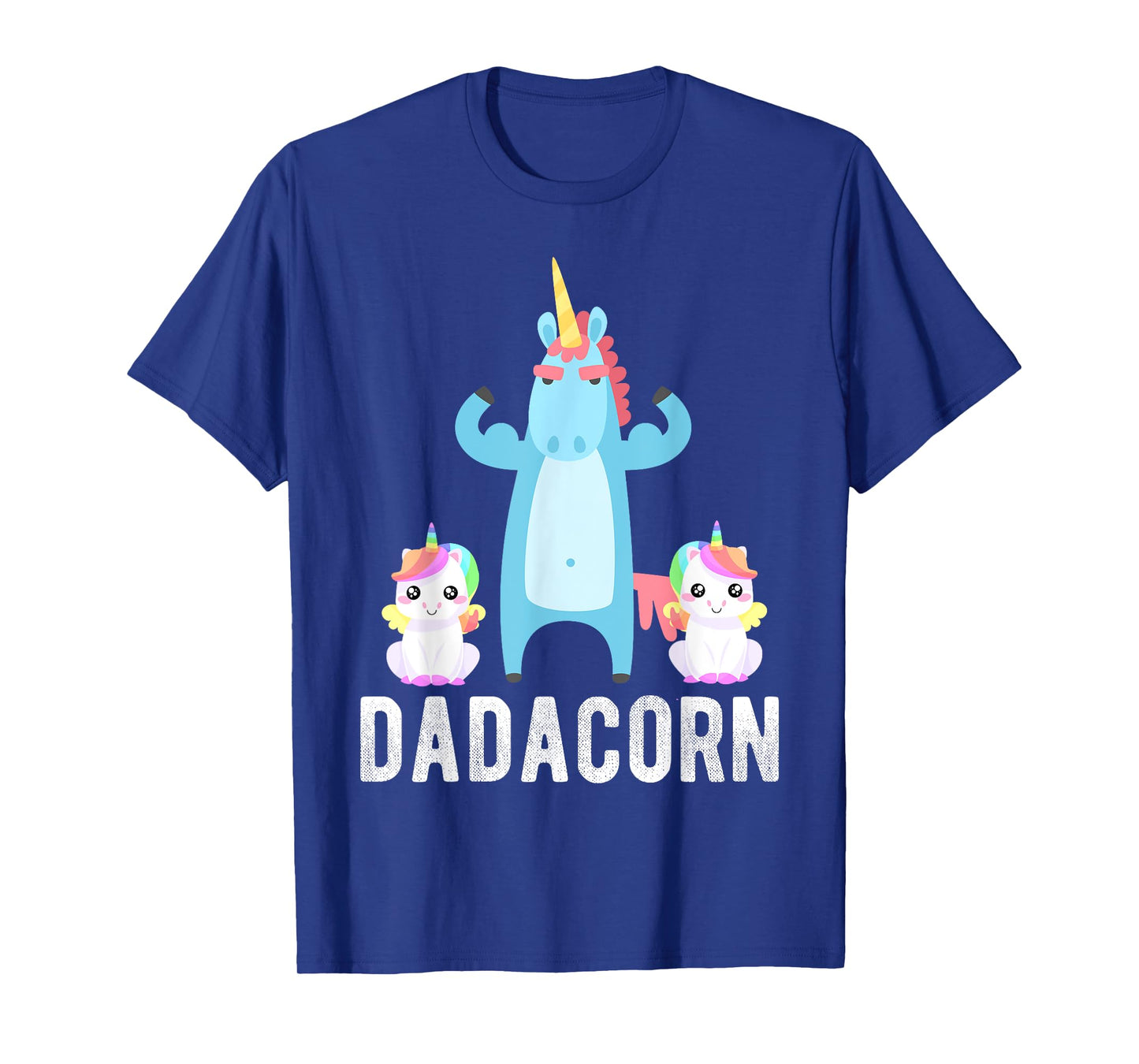 Dadacorn, Funny Unicorn Lover Tee for Papa Dad and Kid T-Shirt