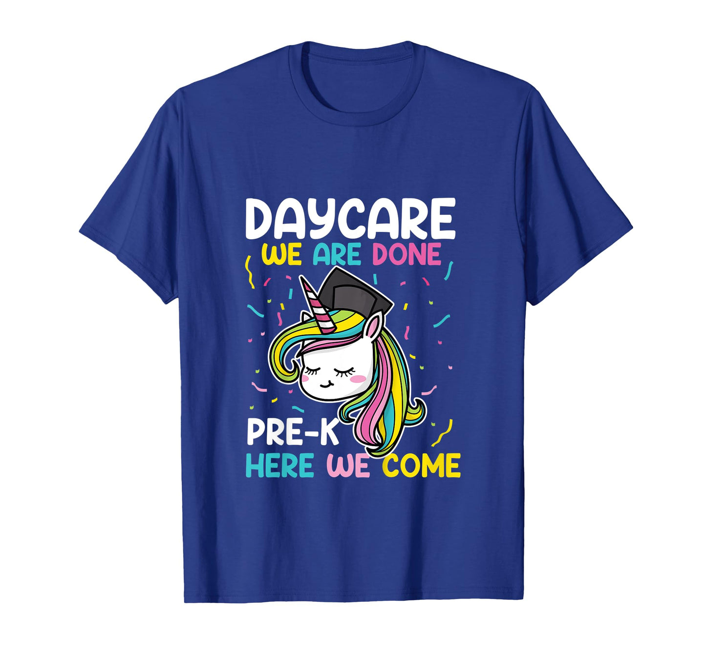 Kids Daycare Graduation Unicorn Last Day of School Kids T-Shirt