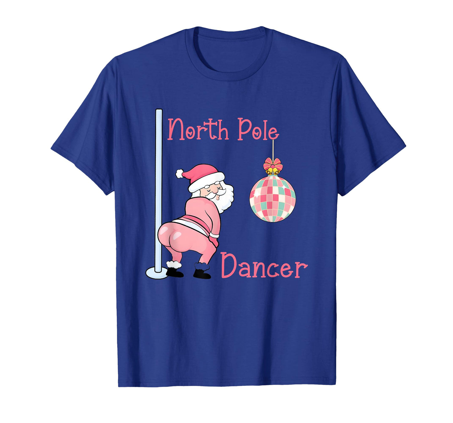 North Pole Dancer Christmas T-Shirt