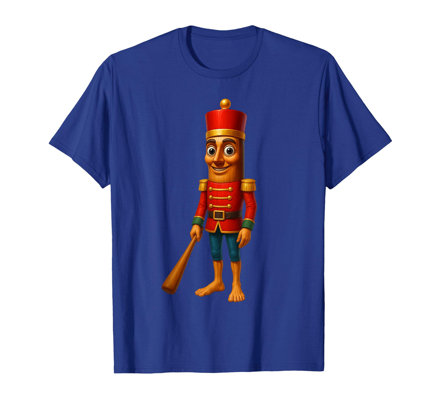 Kids Christmas Pajama Tung Sahur Nutcracker Brainrot Meme T-Shirt