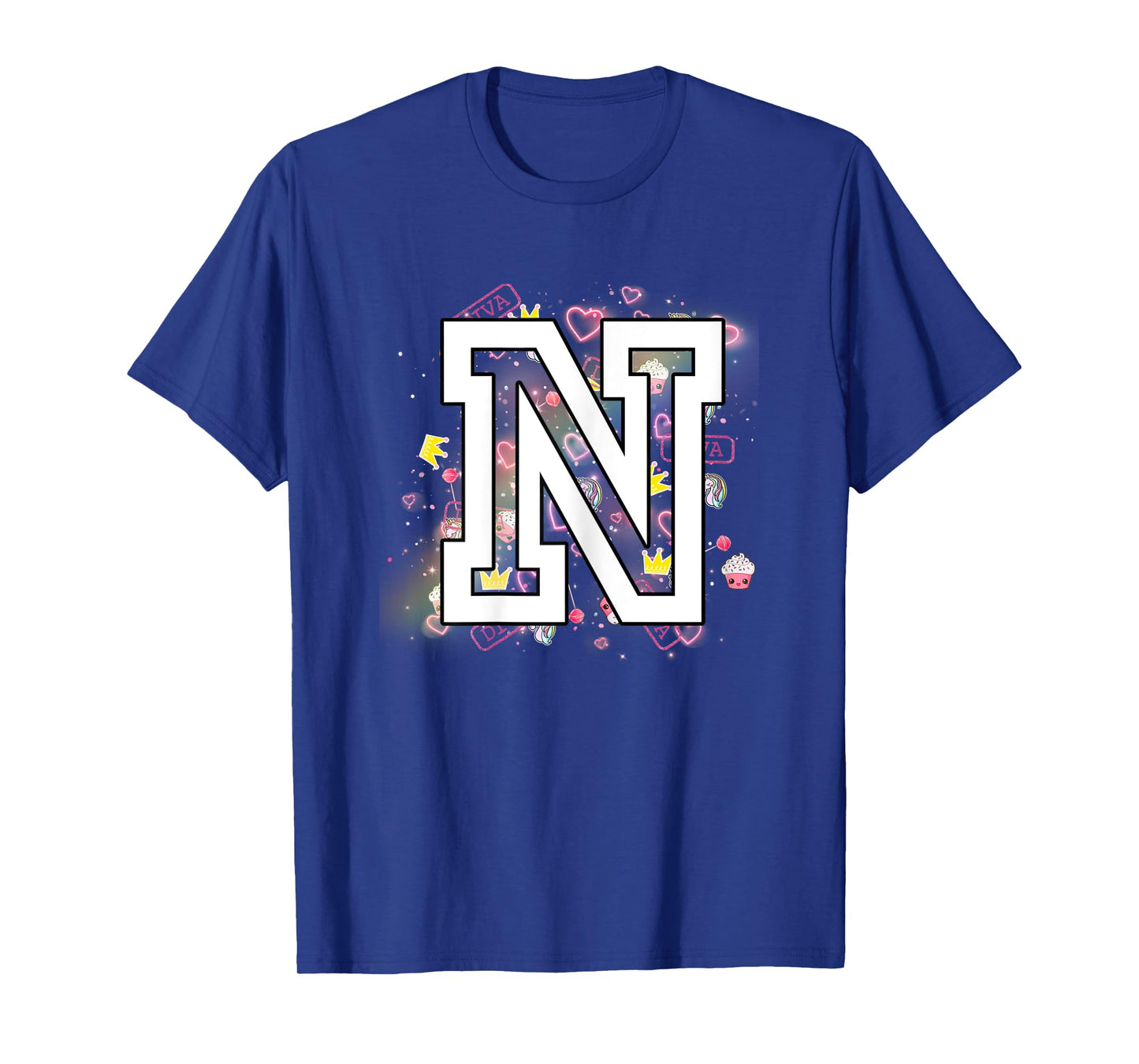 Kids Letter N Clothing For a Girl Who's Name Starts With N T-Shirt