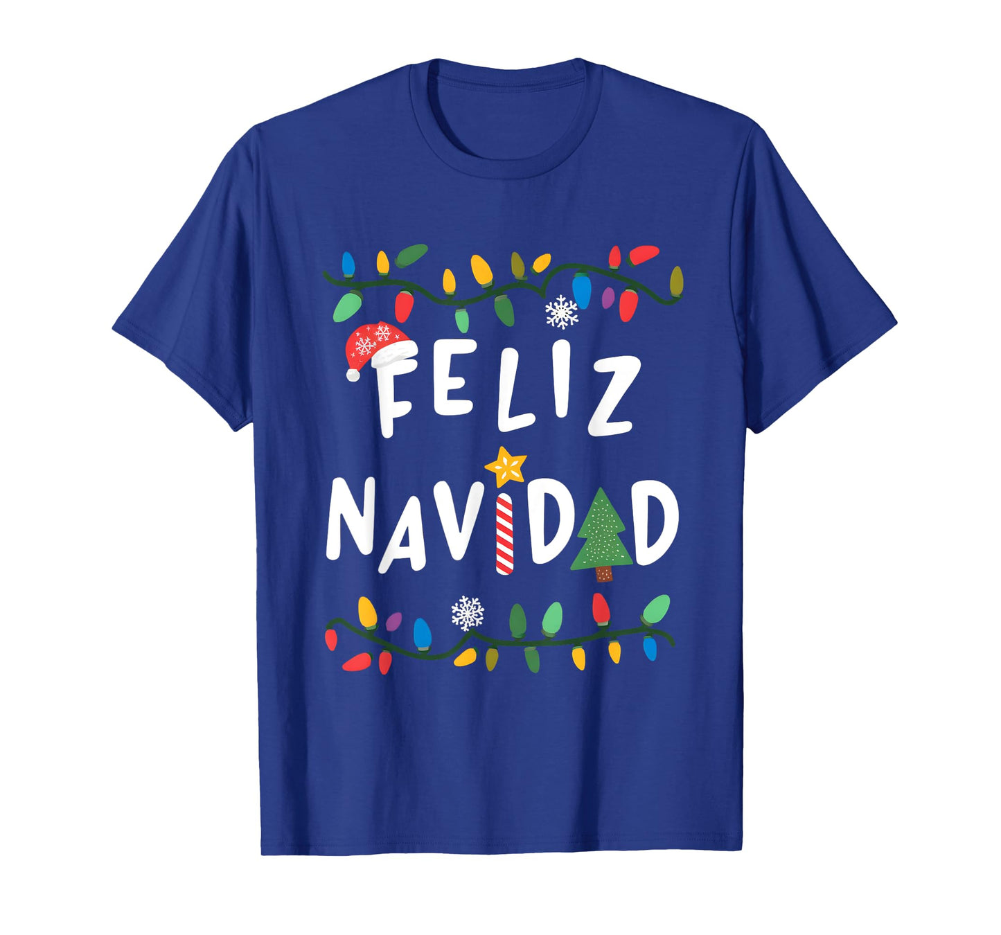 Feliz Navidad Shirt Funny Mexican Christmas in Spanish Xmas T-Shirt