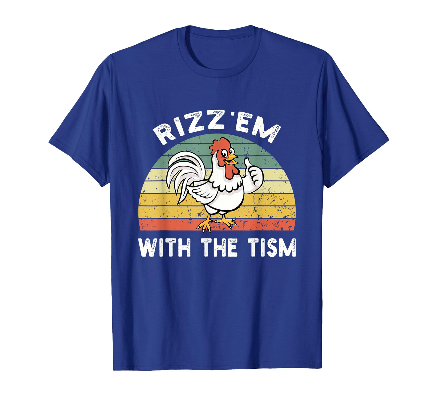 Rizz em With The Tism Meme Retro T-Shirt