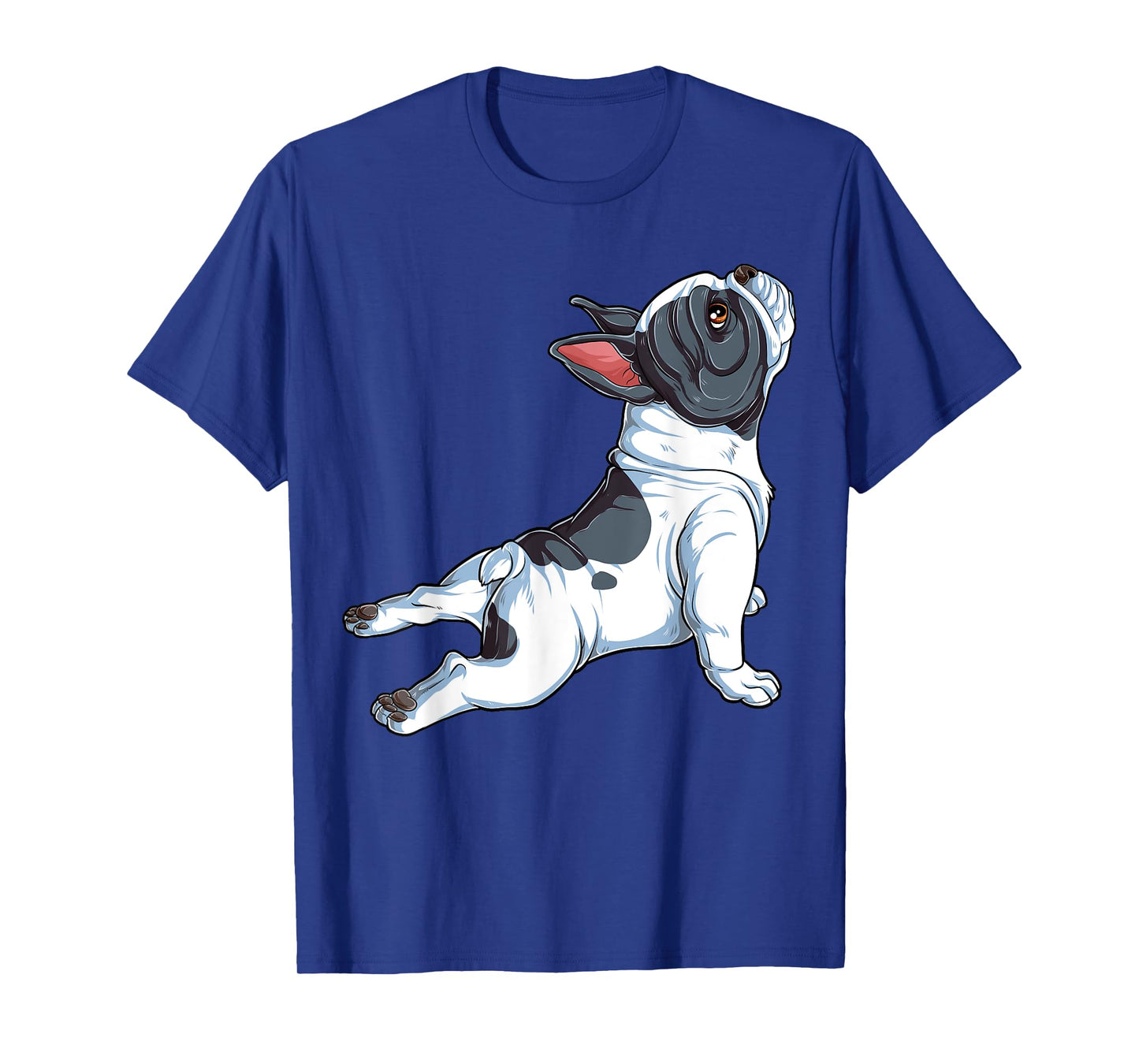 French Bulldog Yoga T shirt Frenchie Namaste Men Funny Gift T-Shirt