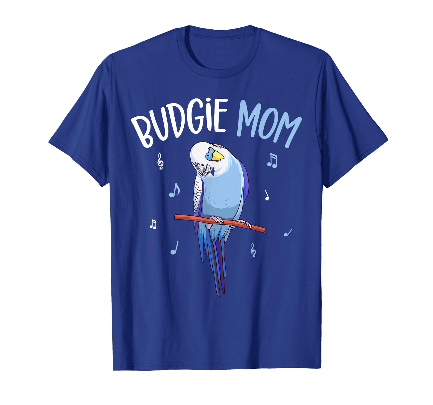 Budgie Mom Parakeet Budgerigar Womens Funny T-Shirt