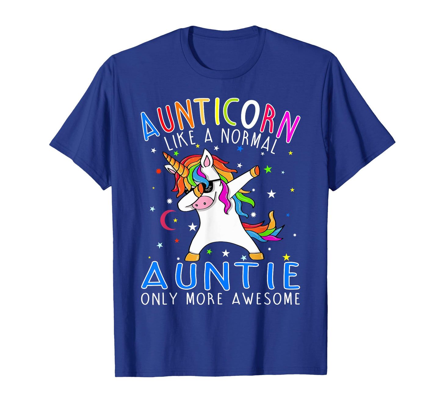 Aunticorn Like An Aunt Only Awesome Dabbing Unicorn T-Shirt