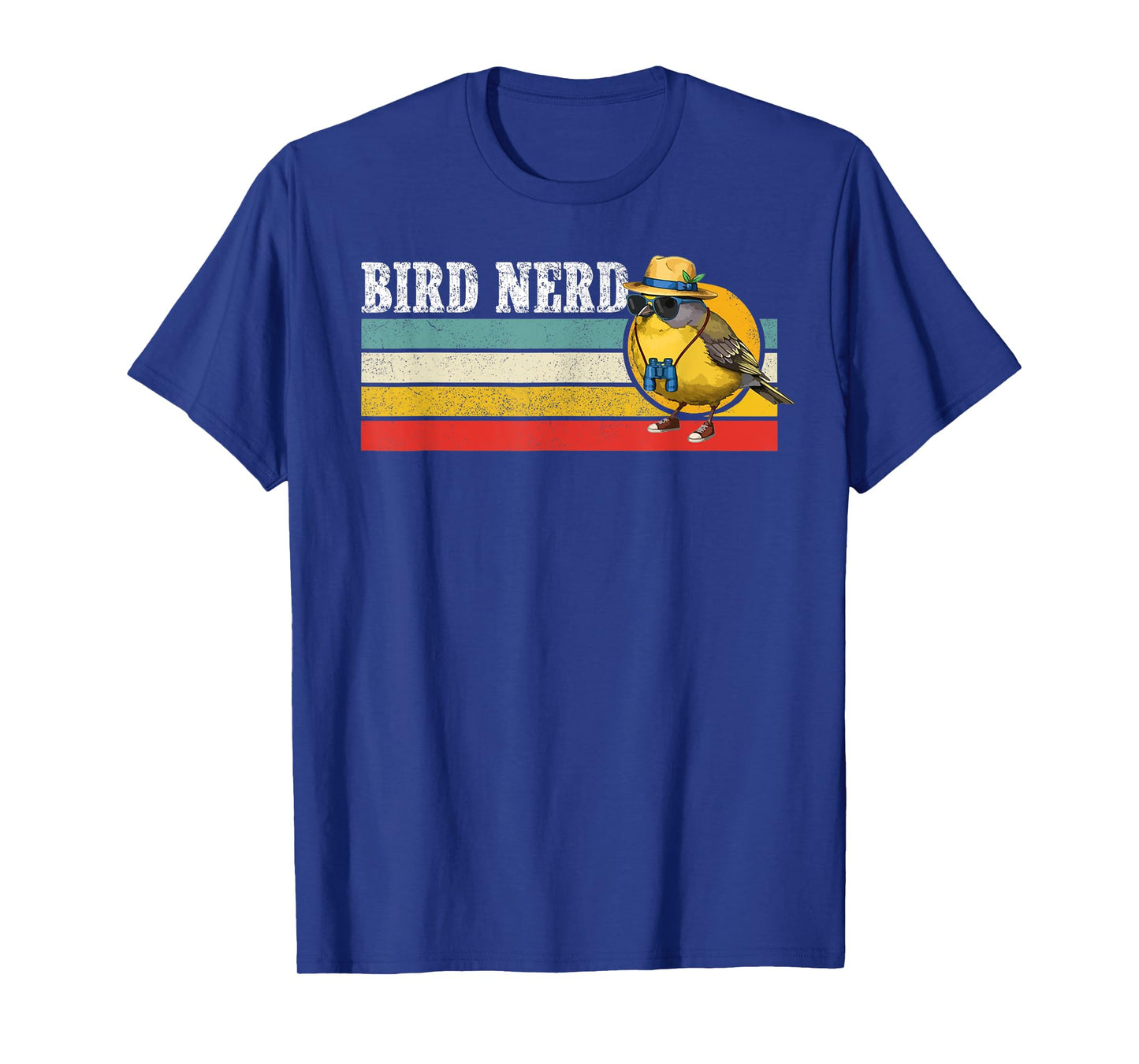 Bird Nerd Vintage Bird Lover Birding Funny Bird Watching T-Shirt